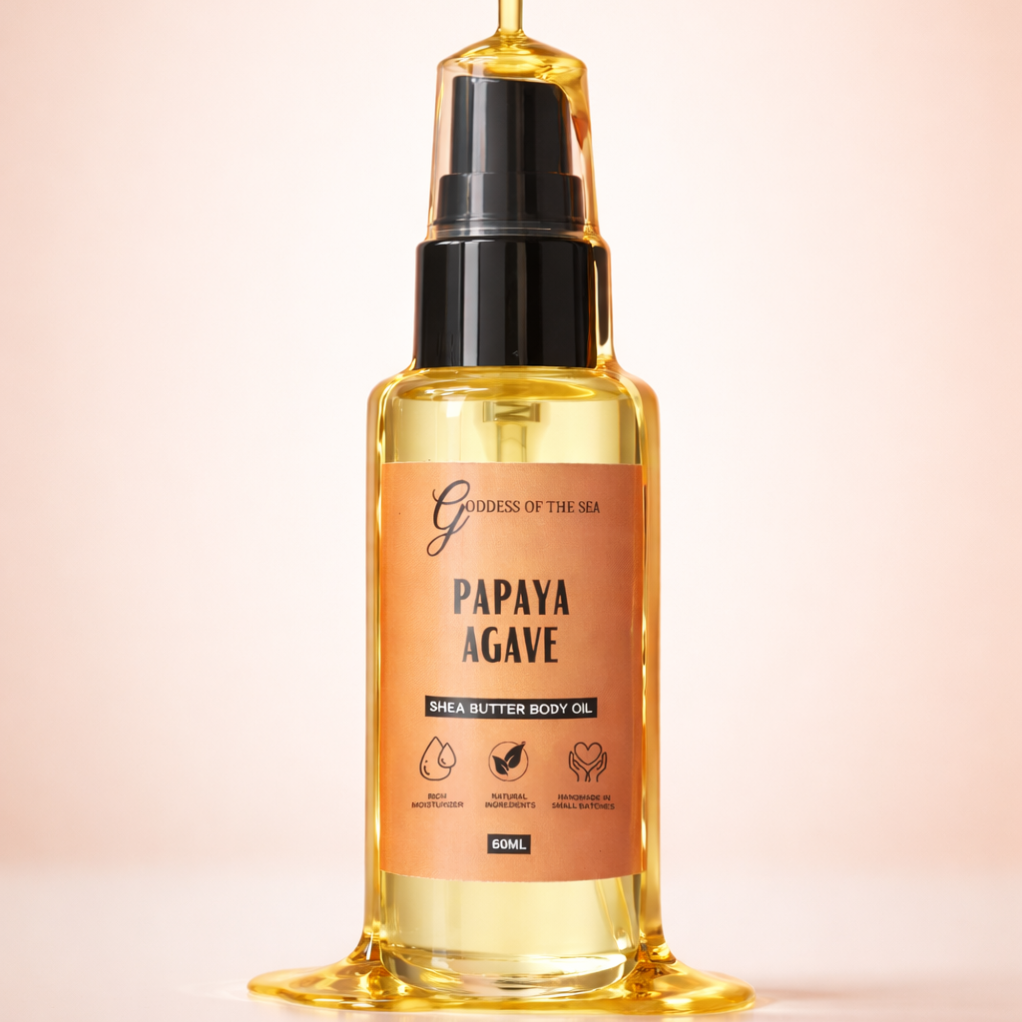 Travel Body Oil - Papaya Agave