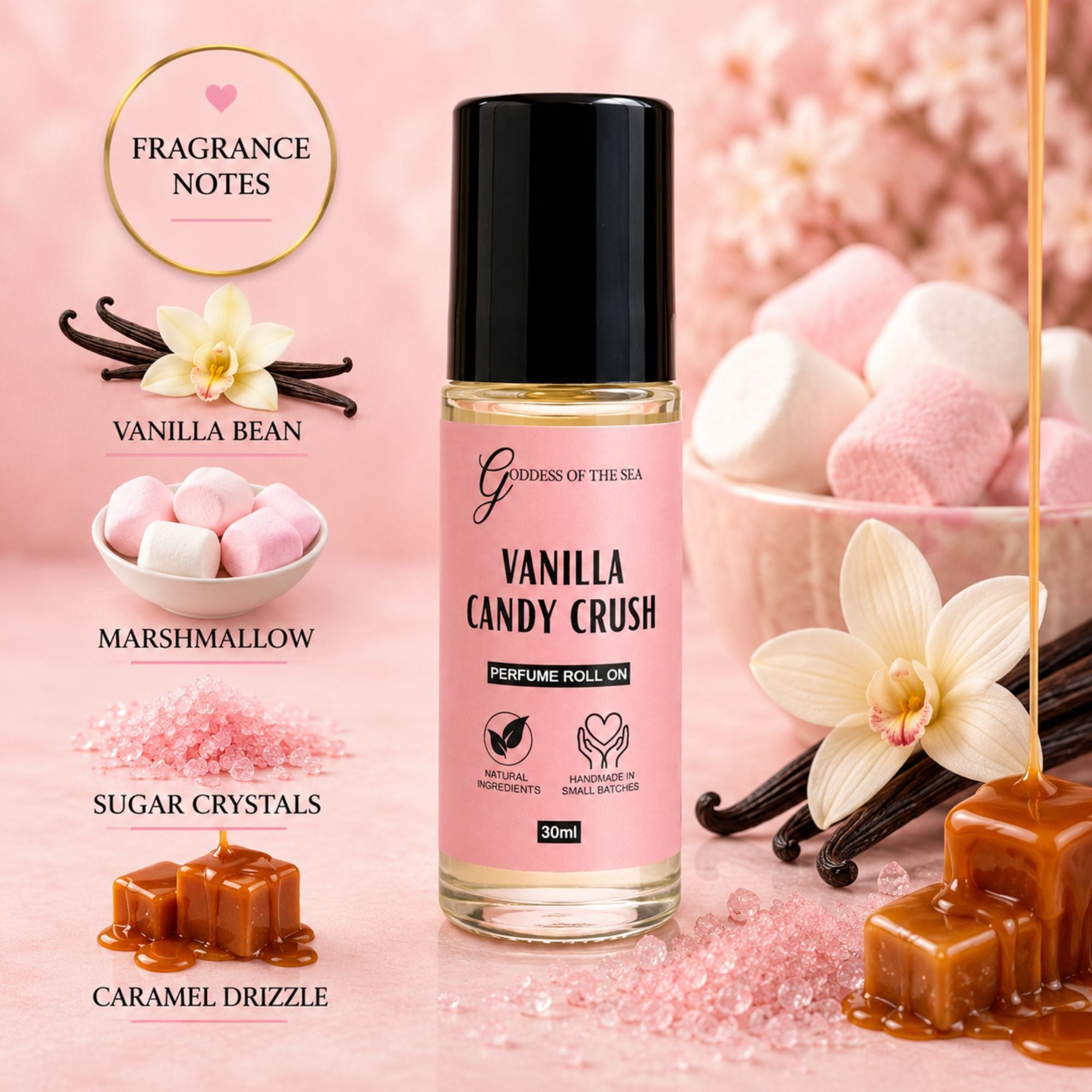 Vanilla Candy Crush Perfume Roller