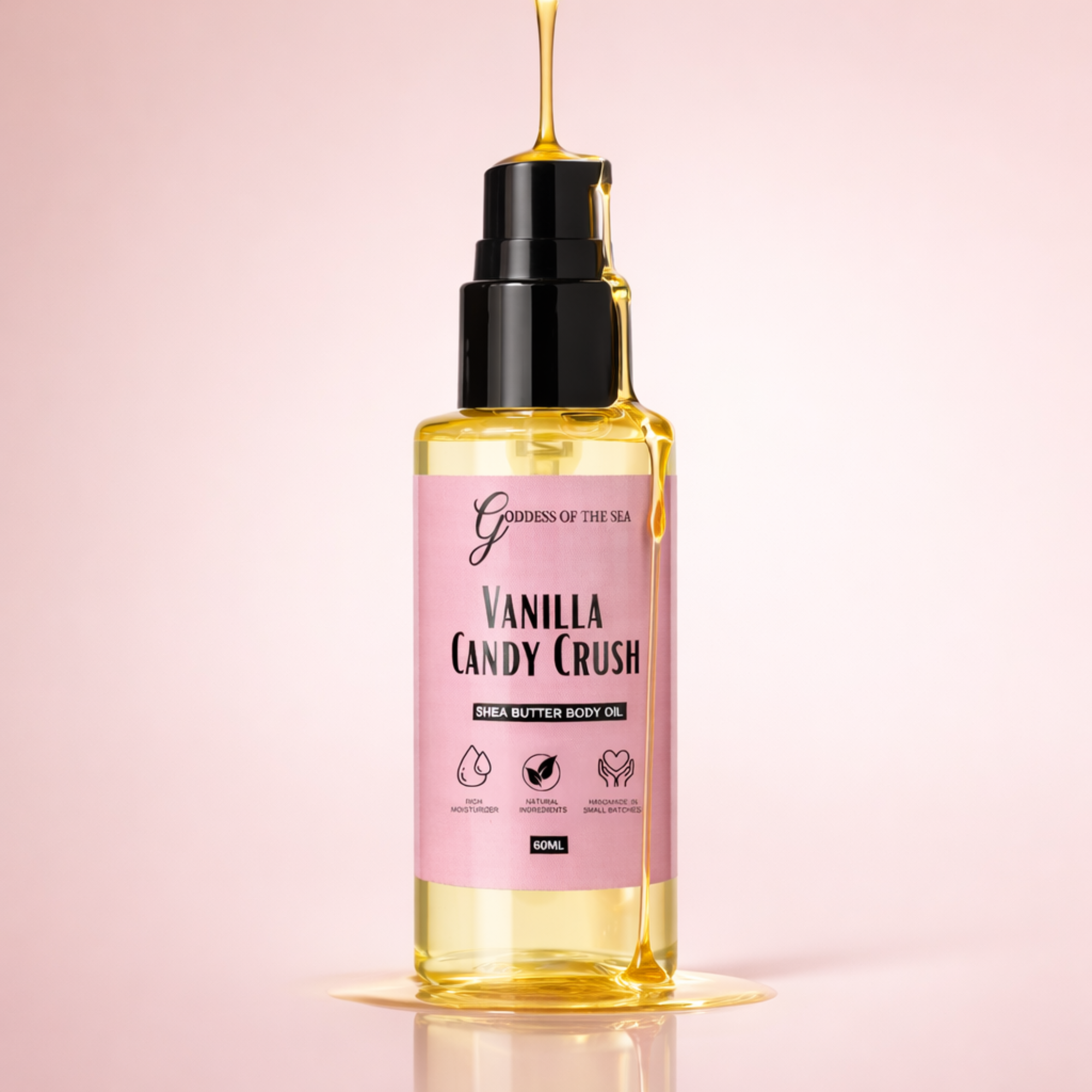 Travel Body Oil - Vanilla Candy Crush