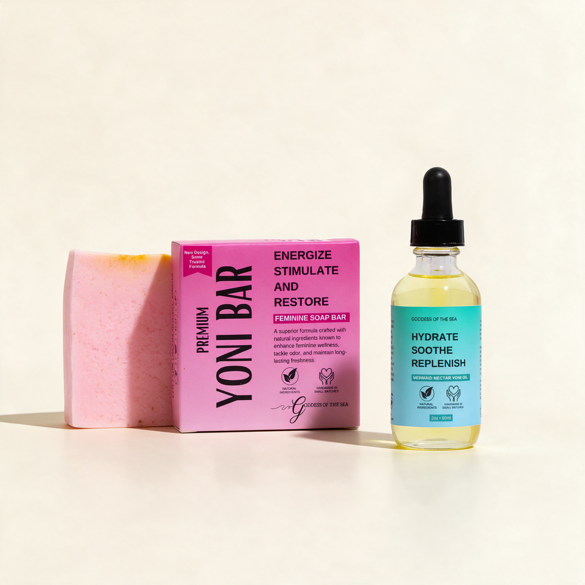 Yoni Bar + Yoni Oil Bundle