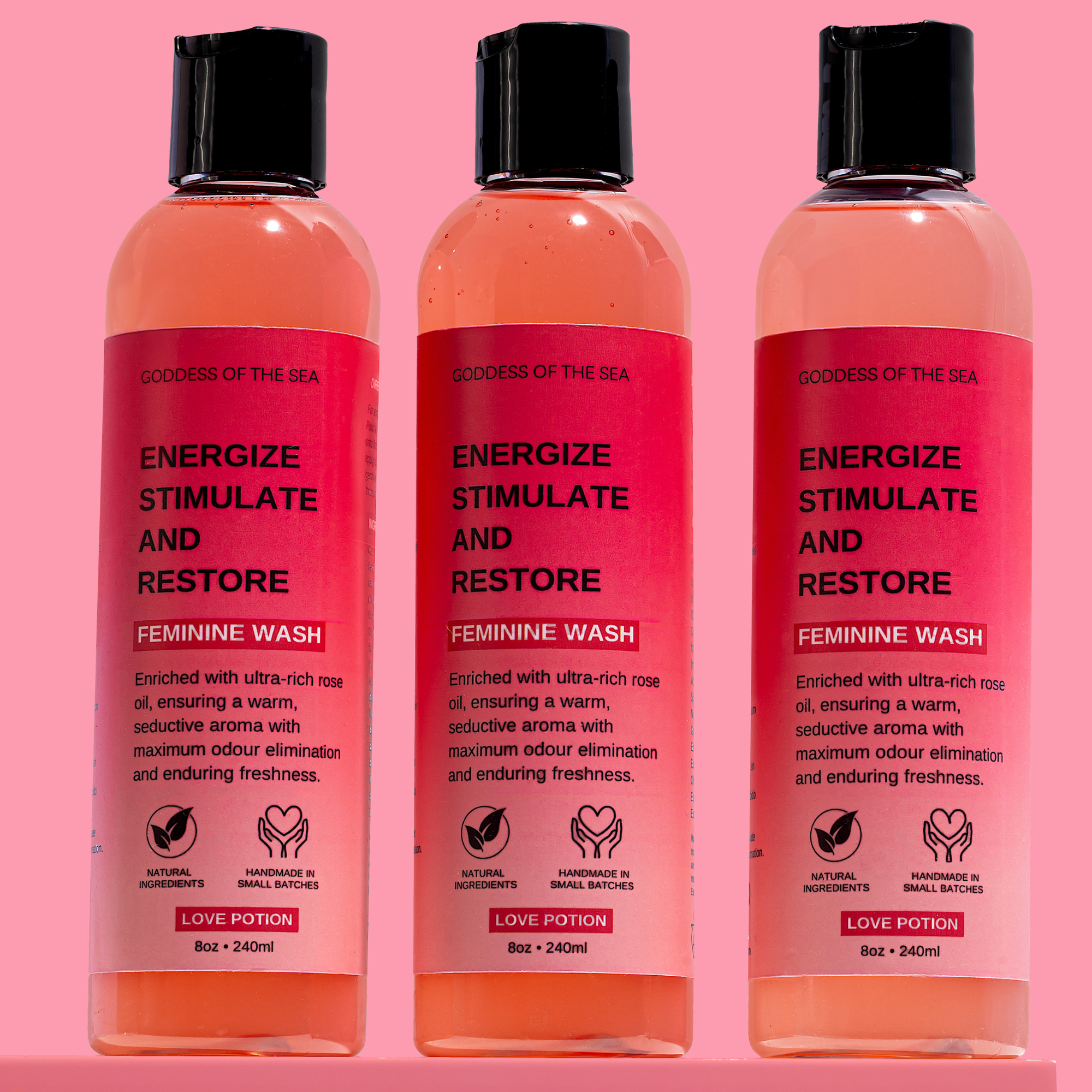 3 Wash Bundle - Love Potion Feminine Wash
