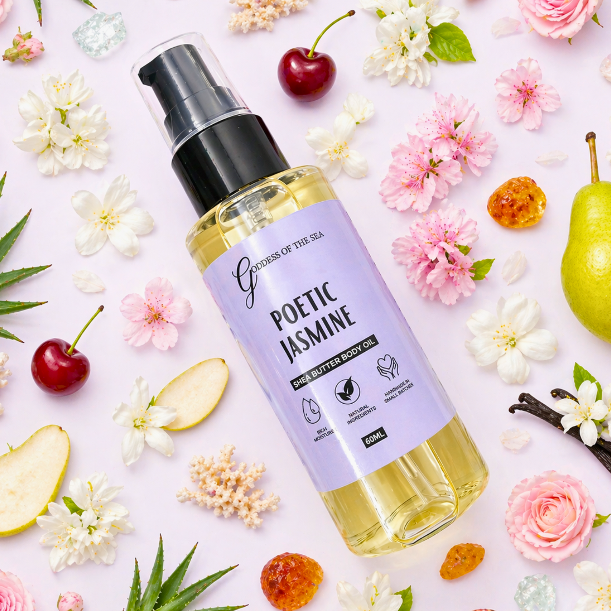 Travel Body Oil - Poetic Jasmine