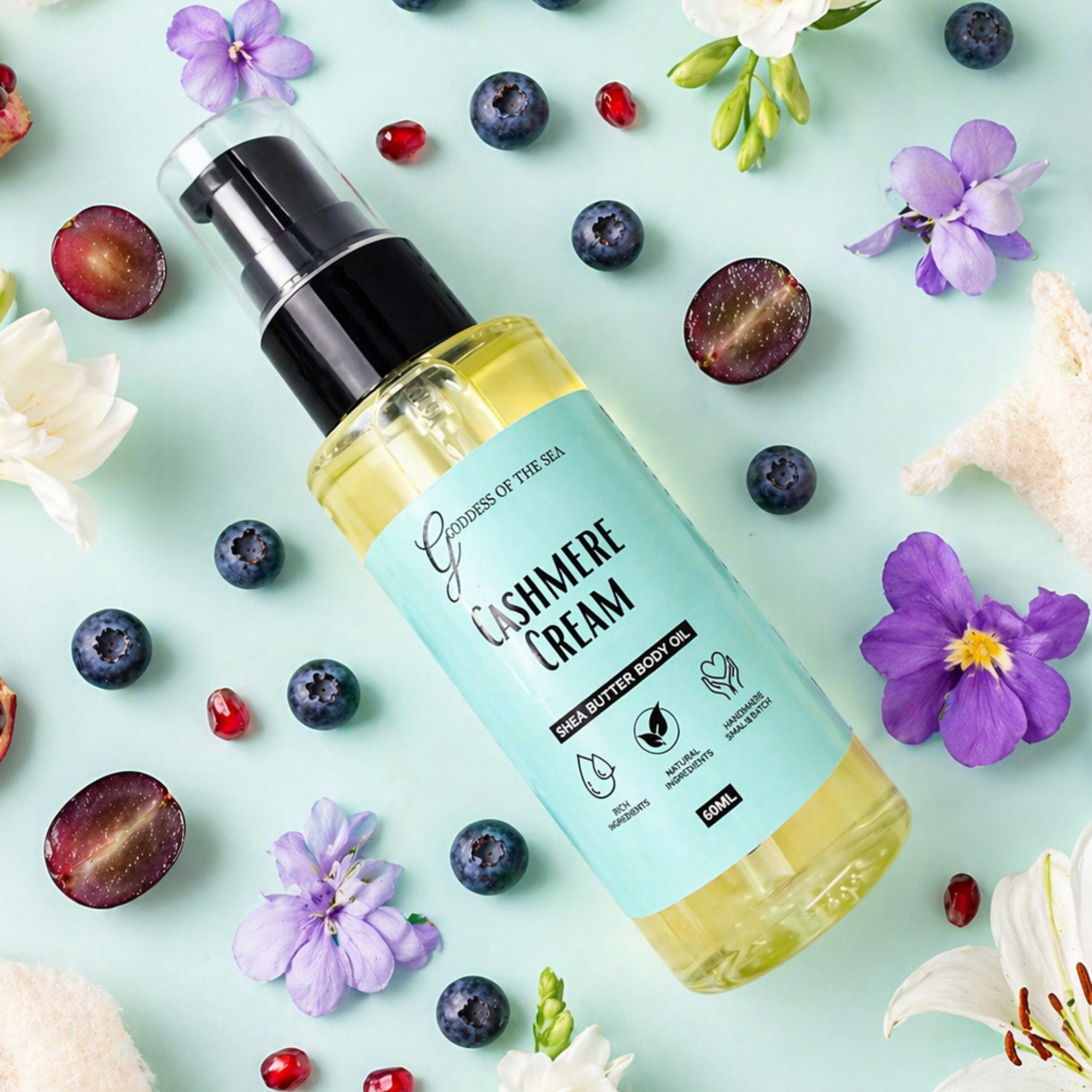 Travel Body Oil - Cashmere Cream