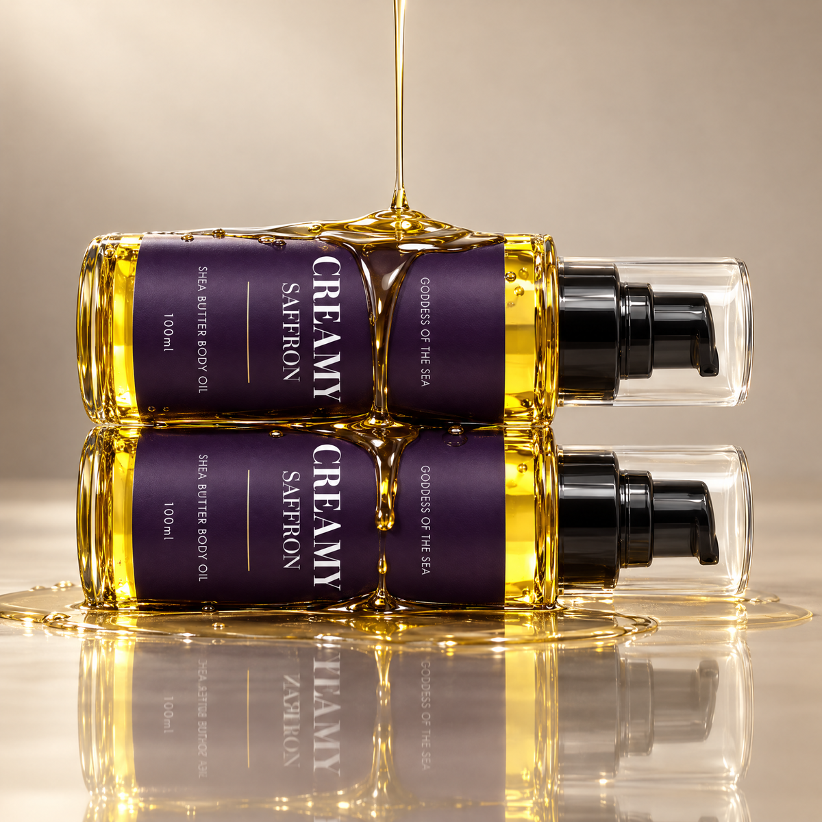 Creamy Saffron Perfume Body Oil