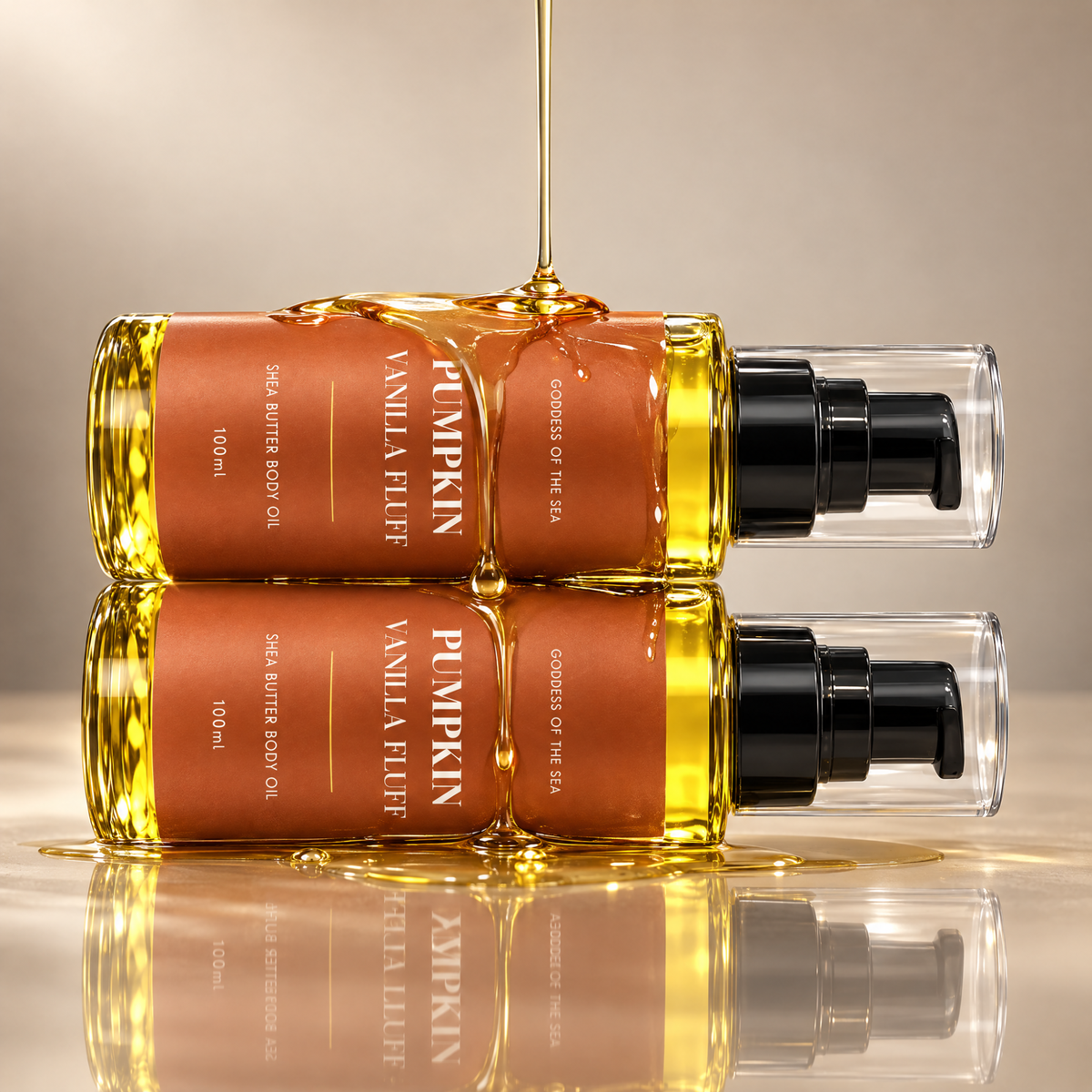 Pumpkin Vanilla Fluff Shea Butter Body Oil