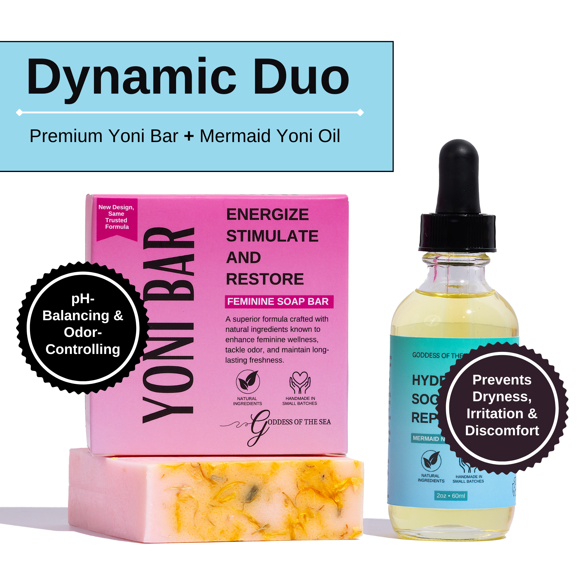 Yoni Bar + Yoni Oil Bundle