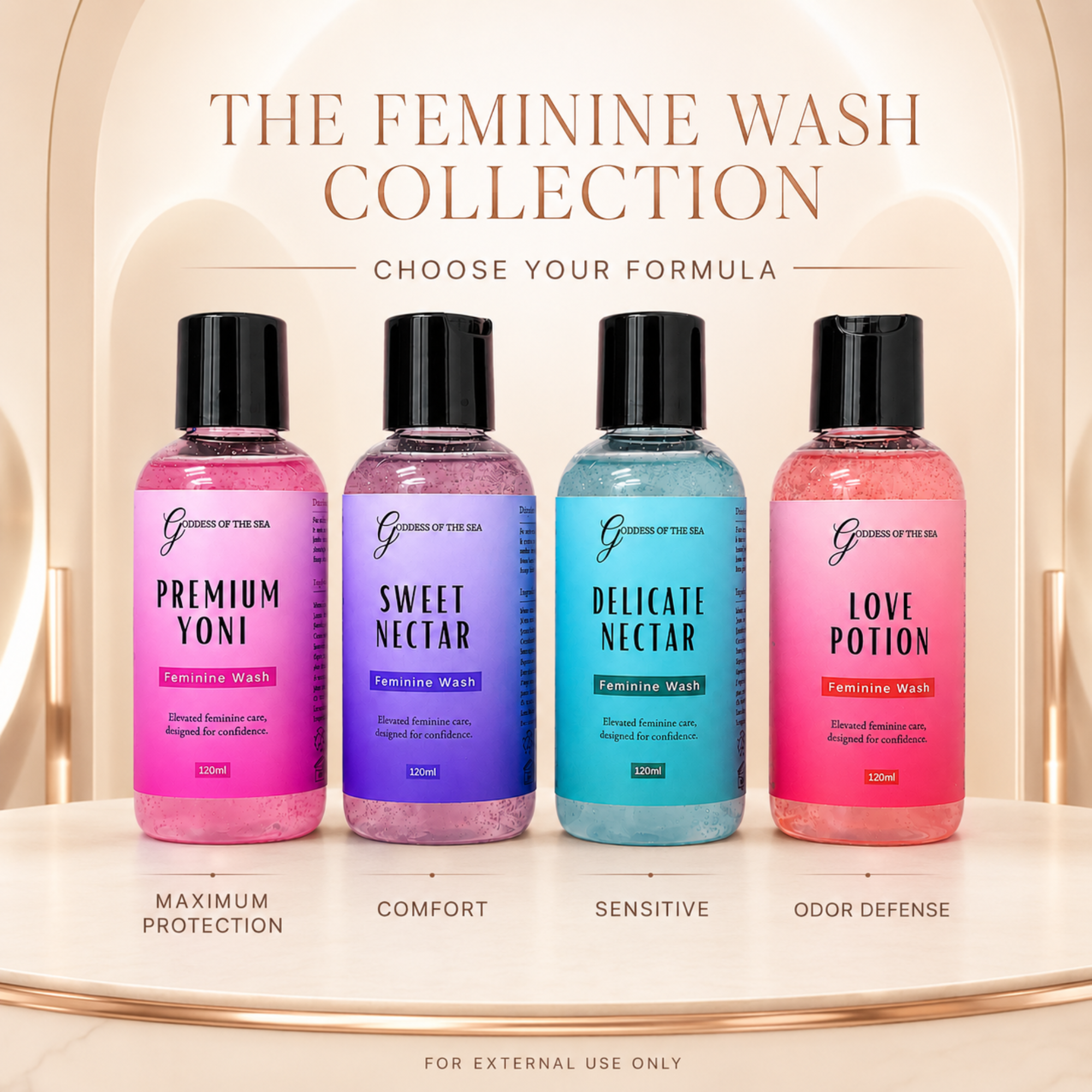Feminine Wash Variety Pack - 4oz