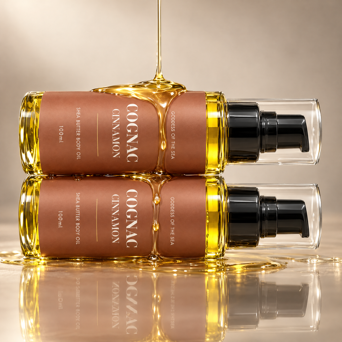 Cognac Cinnamon Perfume Body Oil