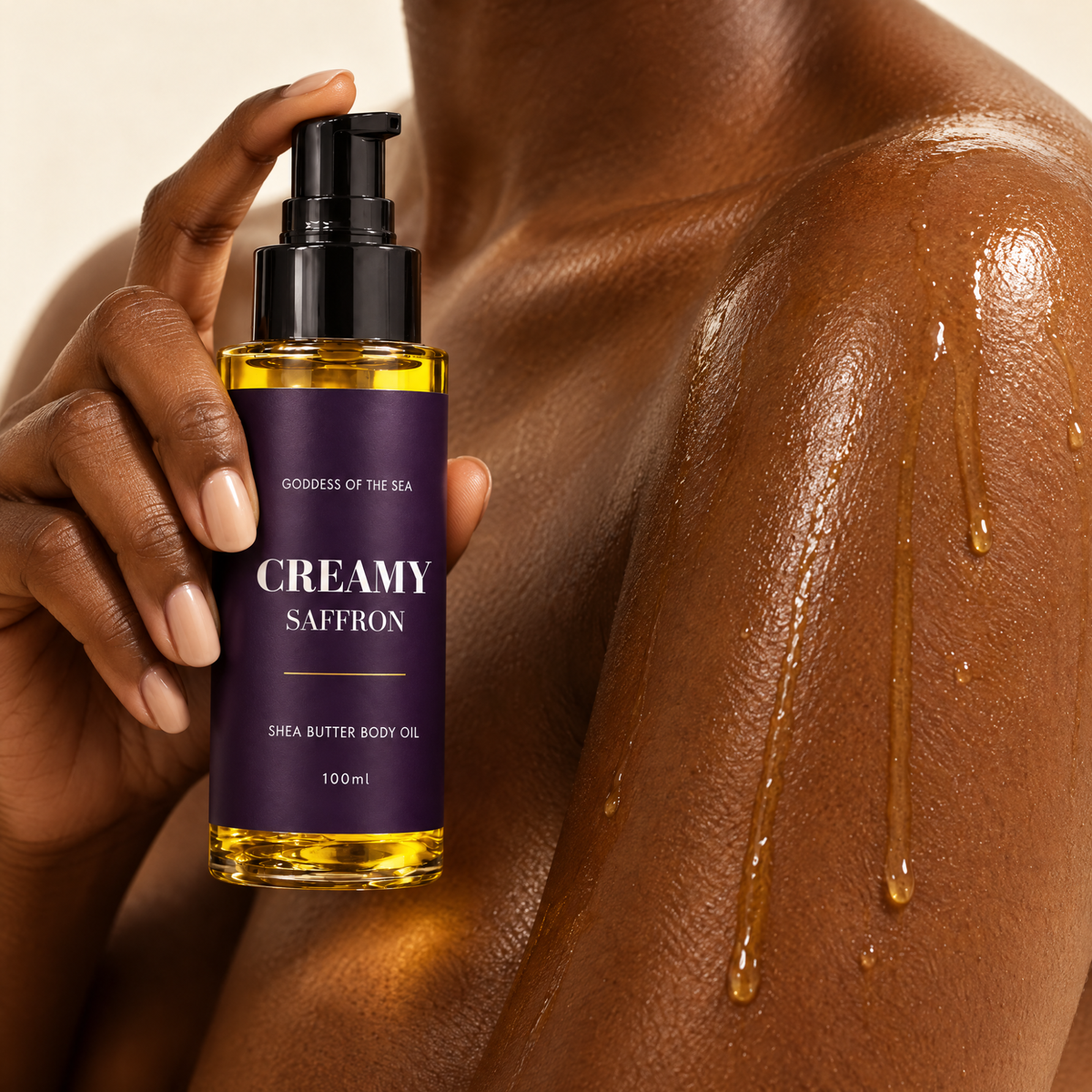 Creamy Saffron Perfume Body Oil