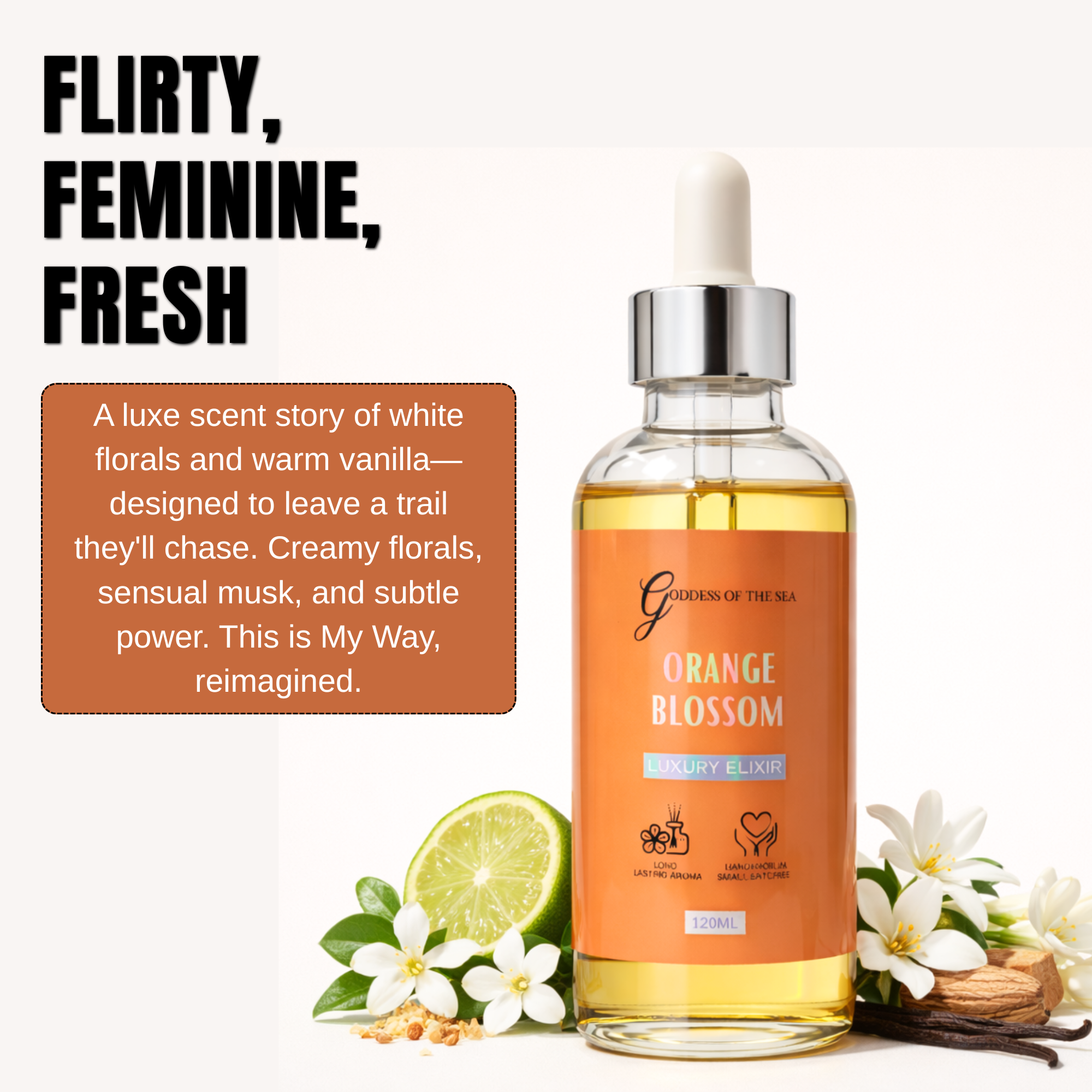 Orange Blossom (Addiction) Luxury Elixir Body Oil