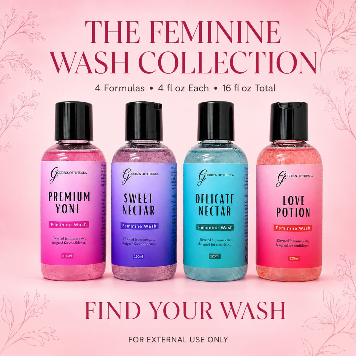 Feminine Wash Variety Pack - 4oz