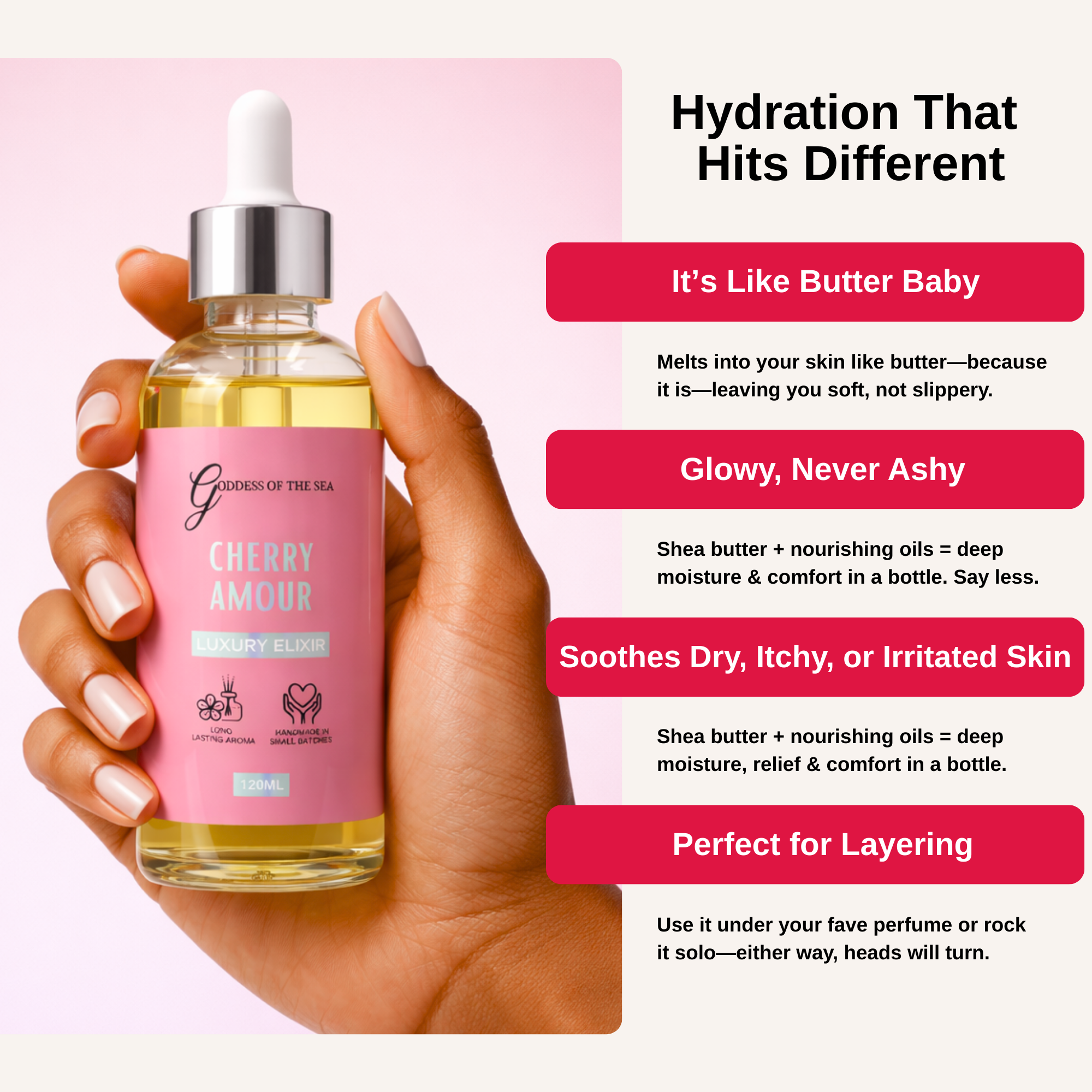 Cherry Amour Elixir Perfume Body Oil