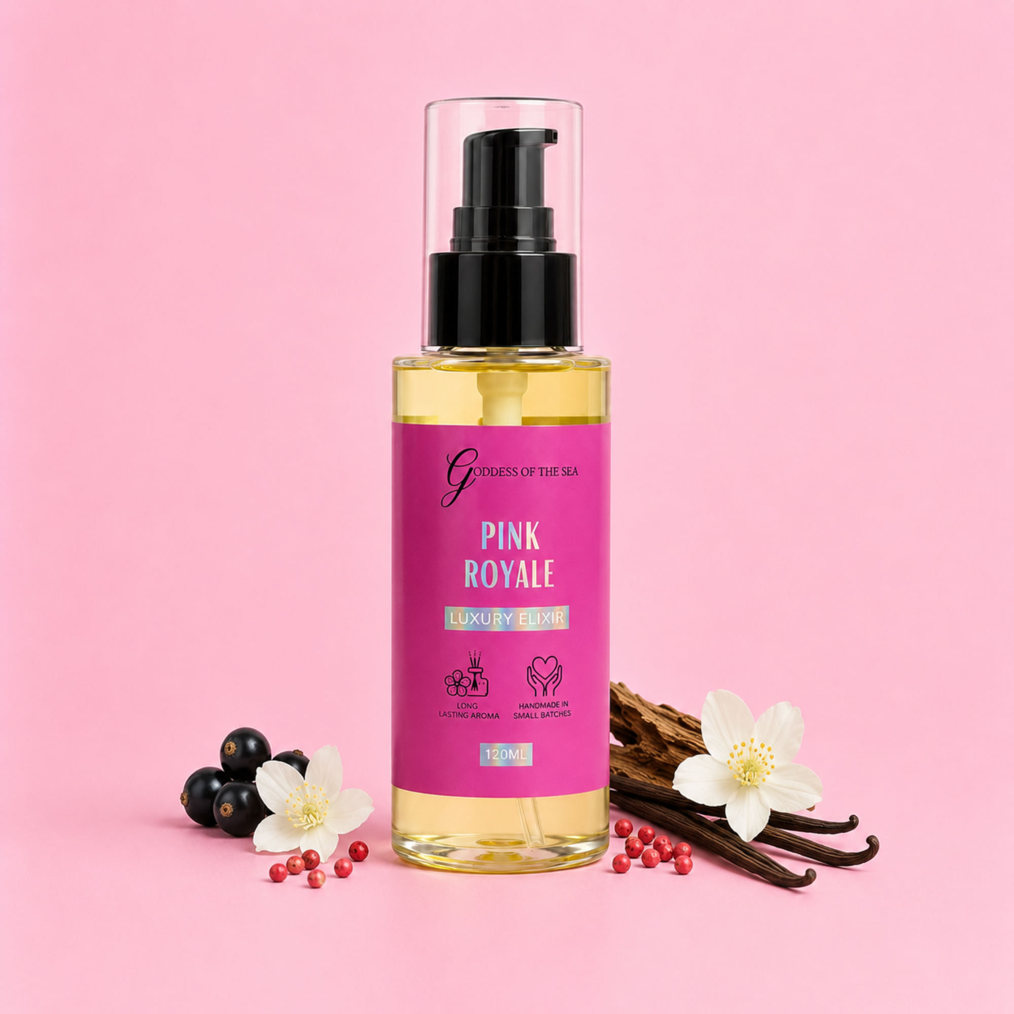 Pink Royale Elixir Perfume Body Oil