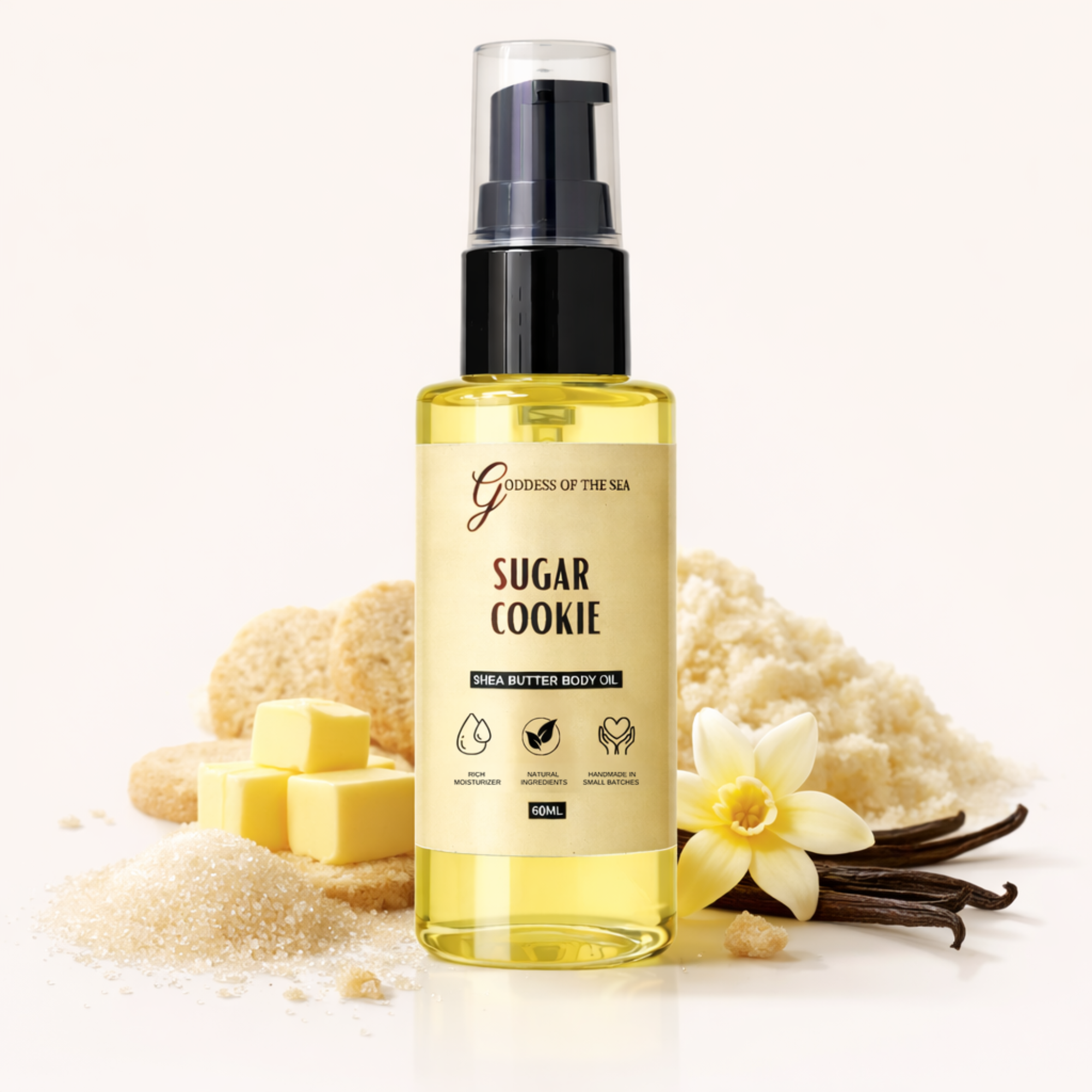 Travel Body Oil - Sugar Cookie