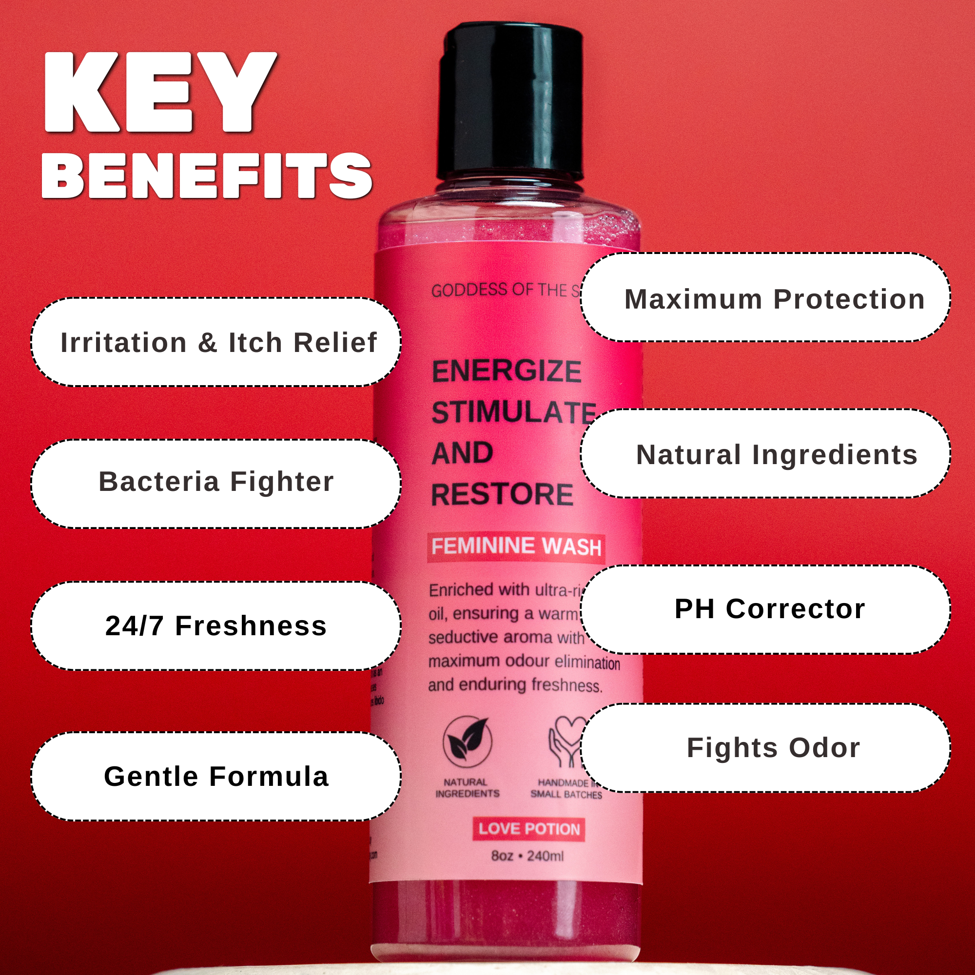 3 Wash Bundle - Love Potion Feminine Wash