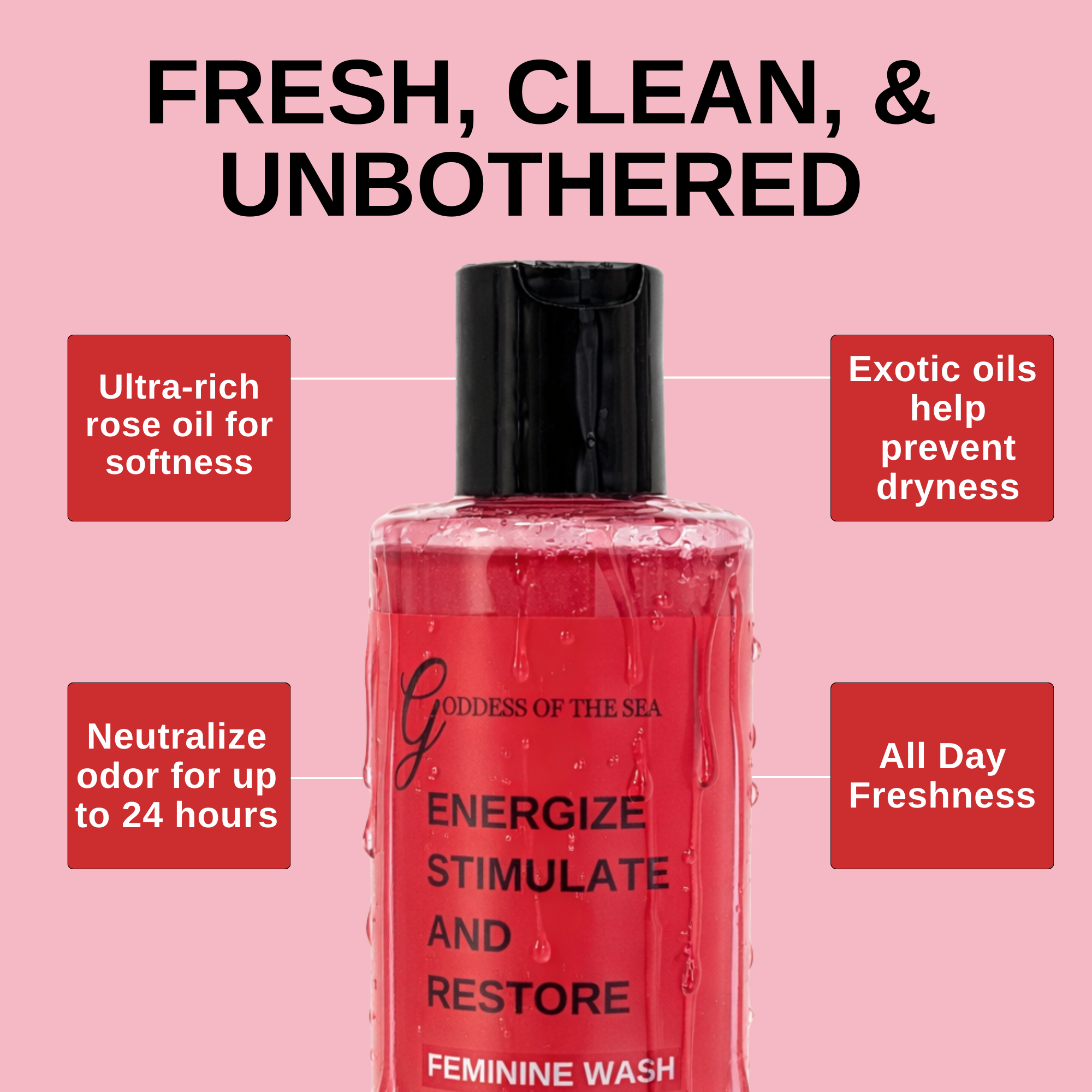 3 Wash Bundle - Love Potion Feminine Wash