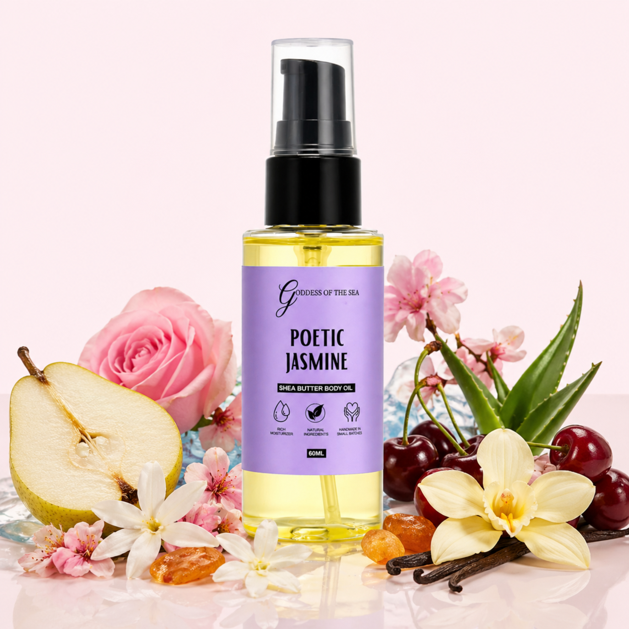 Travel Body Oil - Poetic Jasmine