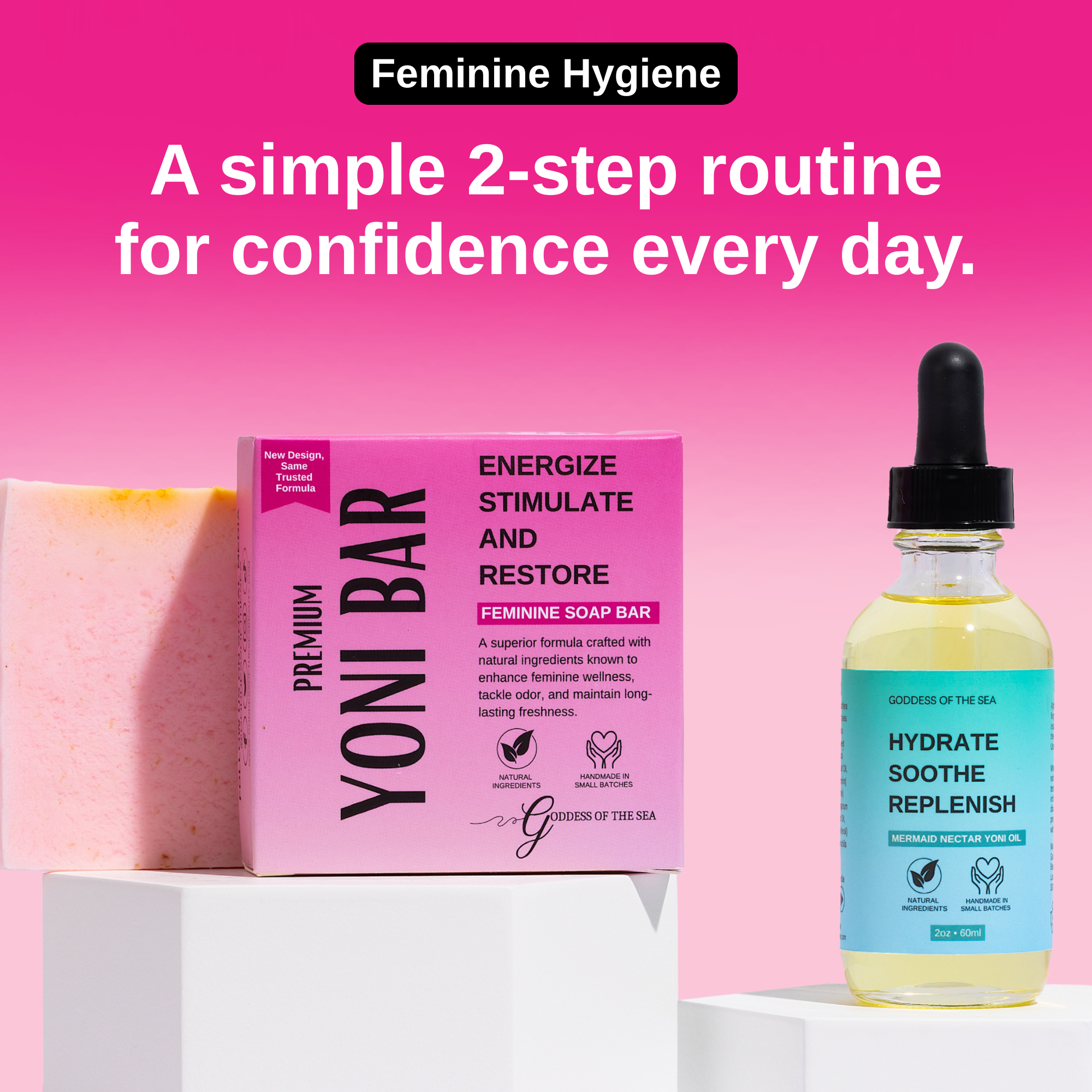 Yoni Bar + Yoni Oil Bundle
