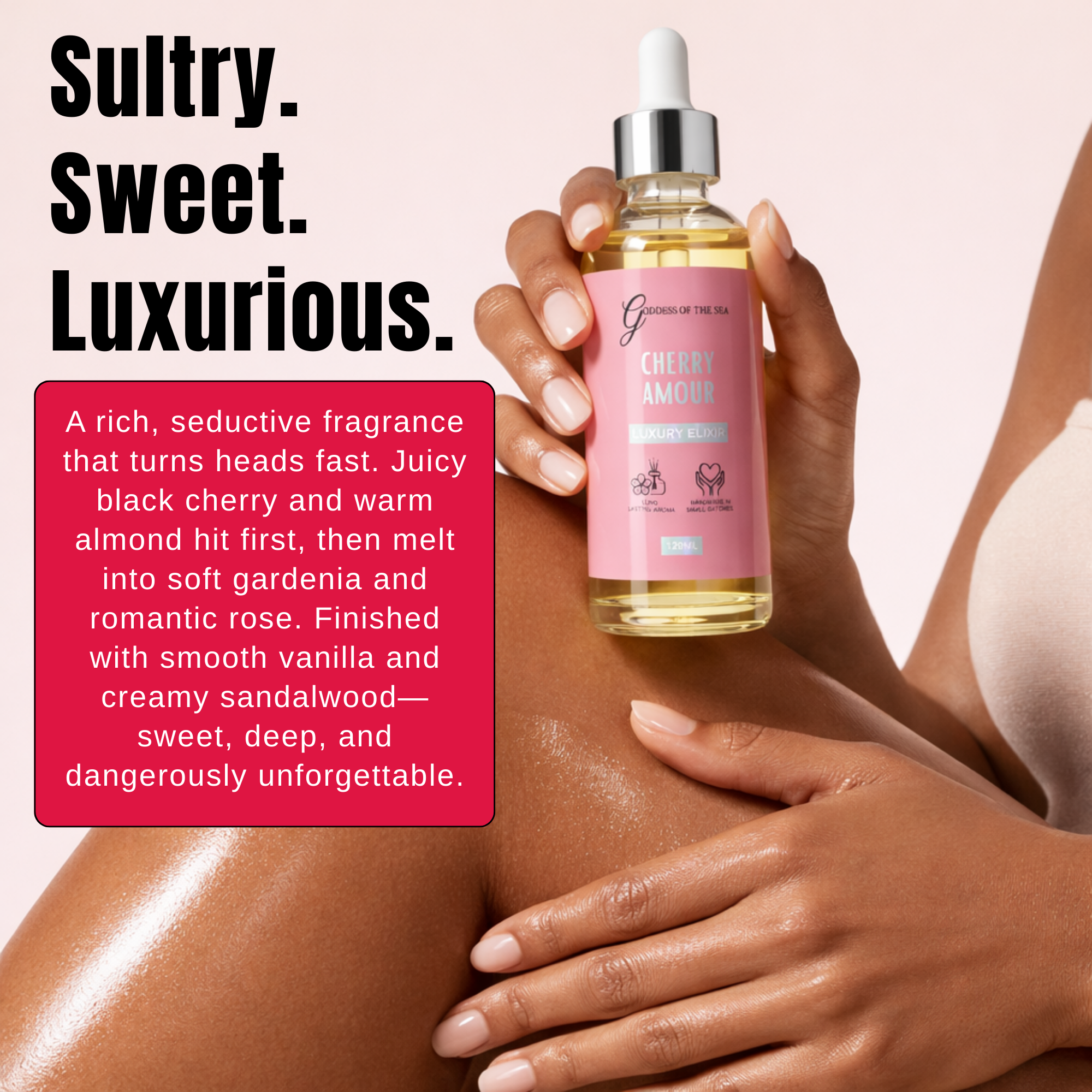 Cherry Amour Elixir Perfume Body Oil