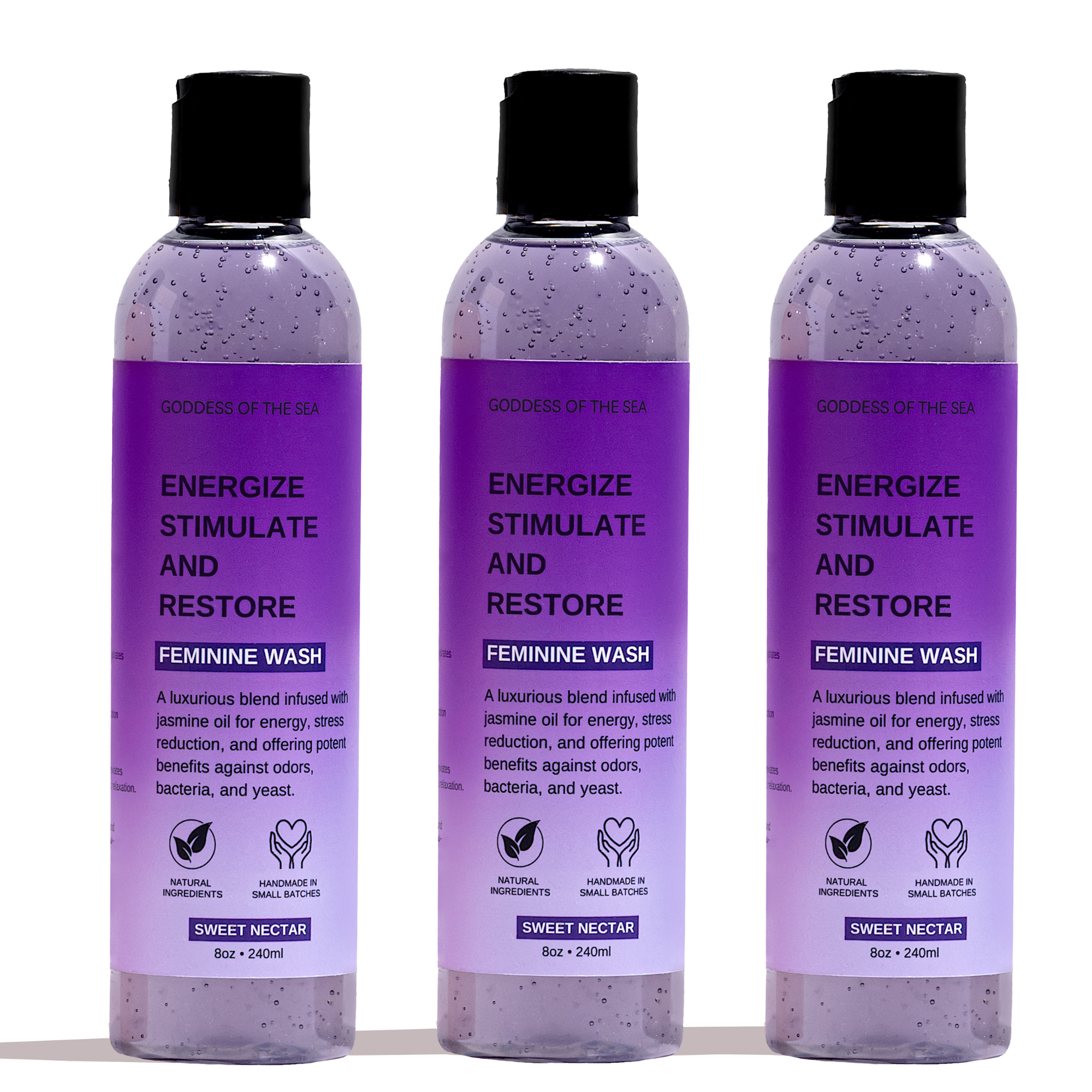 3 Wash Bundle - Sweet Nectar Feminine Wash