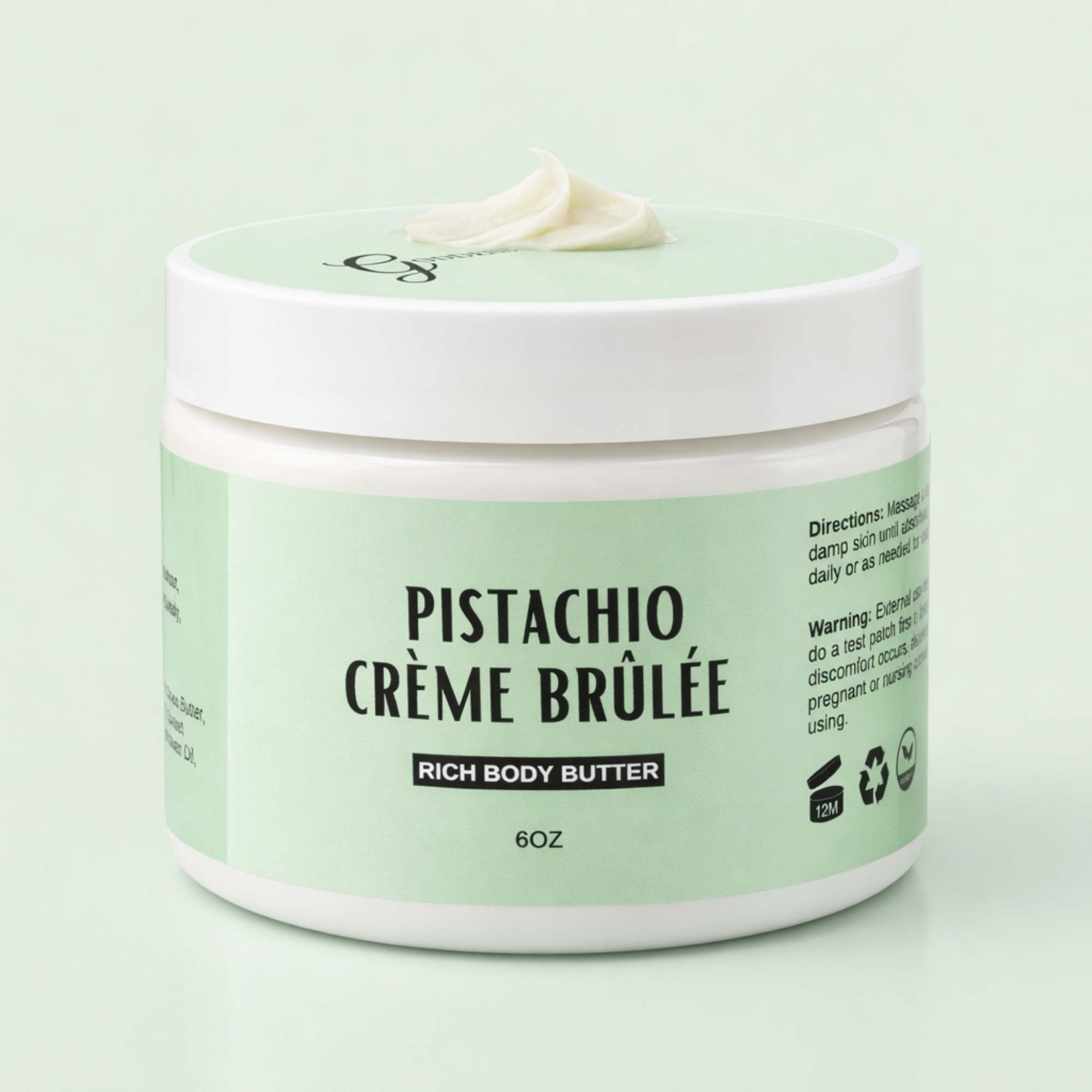 Pistachio Creme Brulee Rich Body Butter