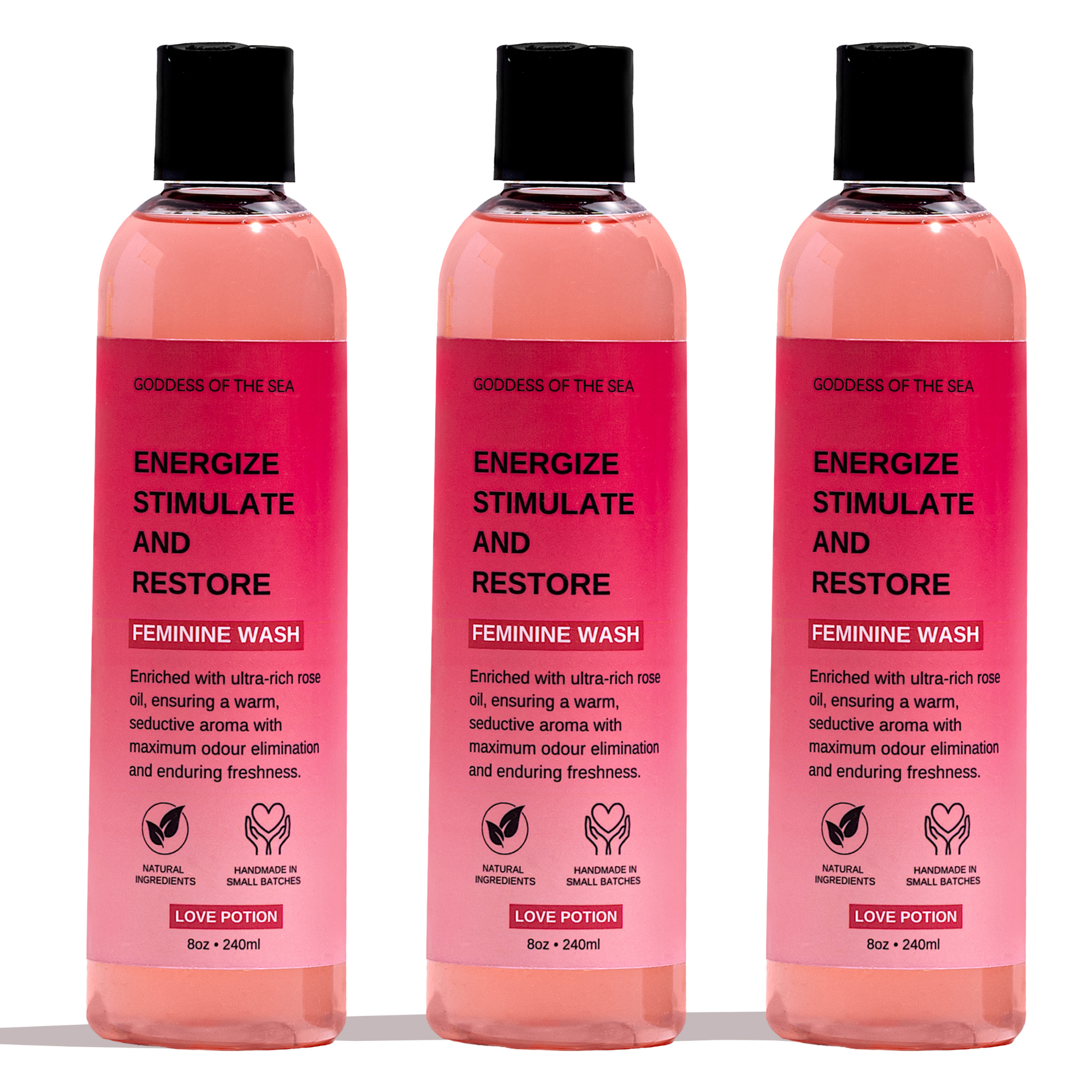 3 Wash Bundle - Love Potion Feminine Wash