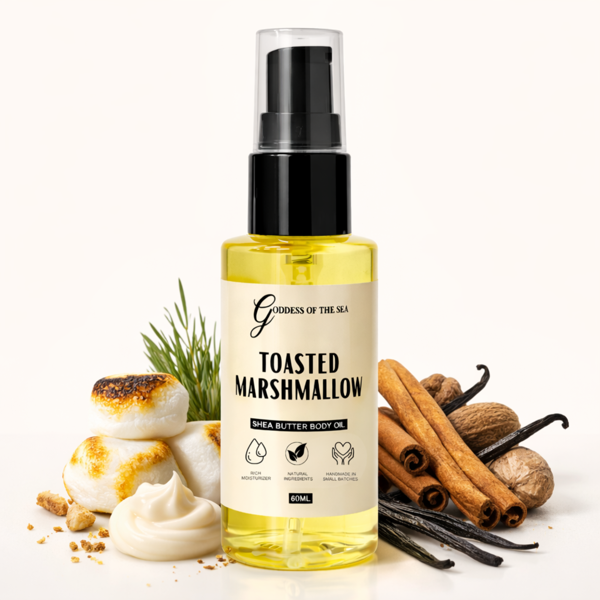 Travel Body Oil - Toasted Marshmallow