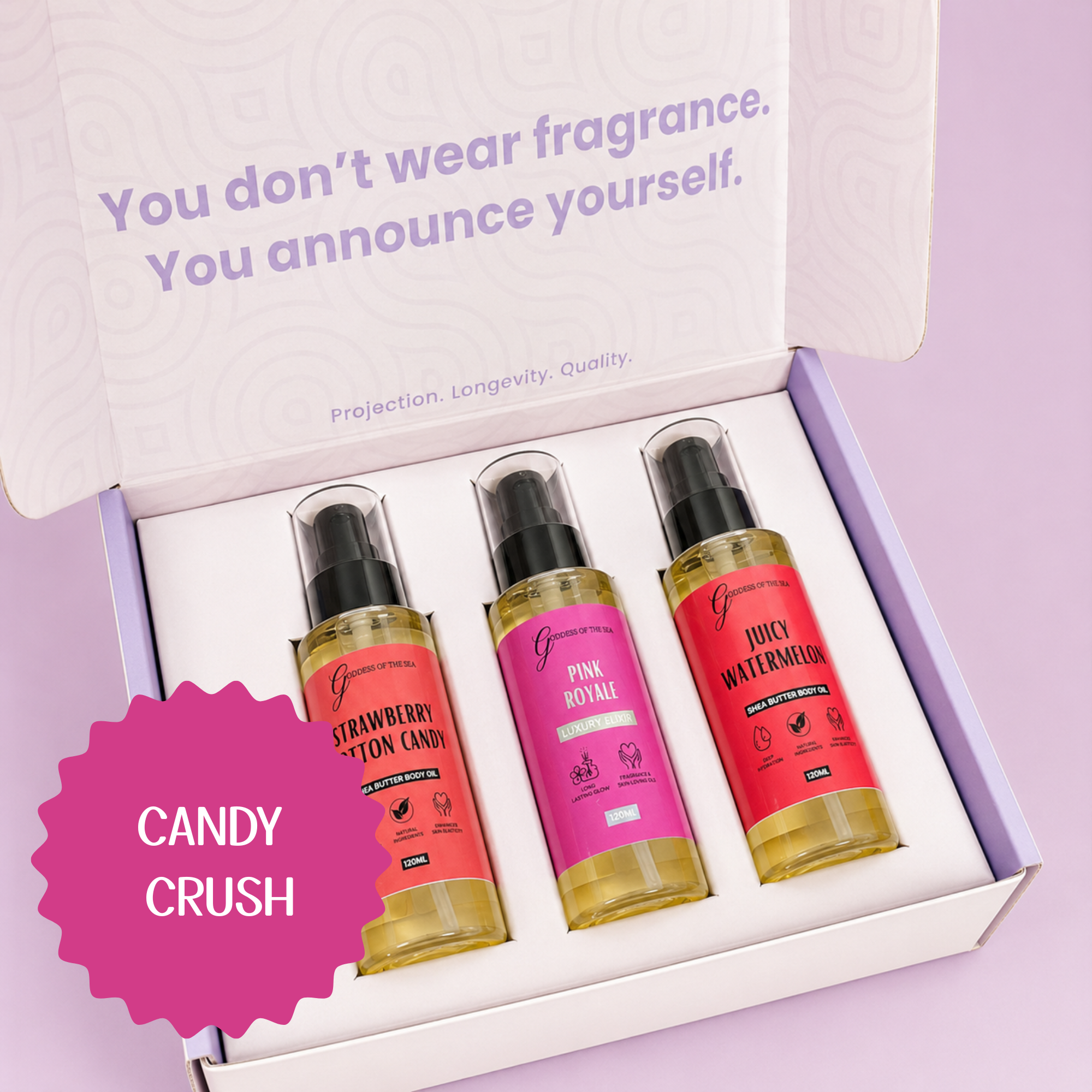 Trio Body Oil Collection