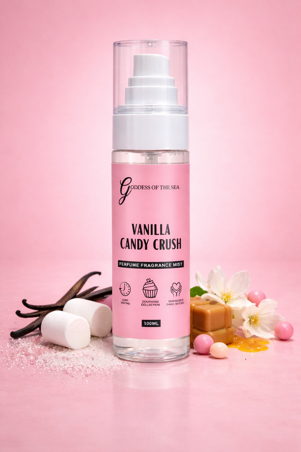 Vanilla Candy Crush Perfume Fragrance Mist