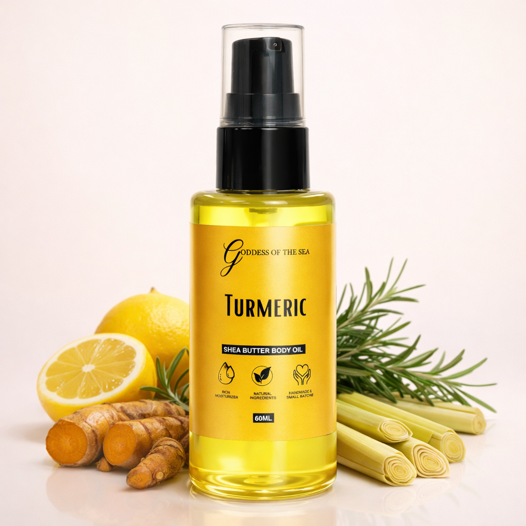 Travel Size - Turmeric Shea Butter Body Oil