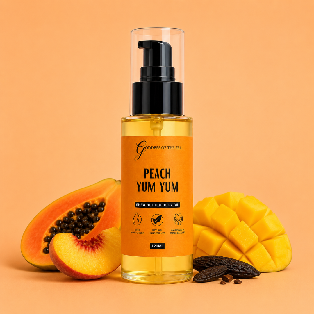 Peach Yum Yum Shea Butter Body Oil