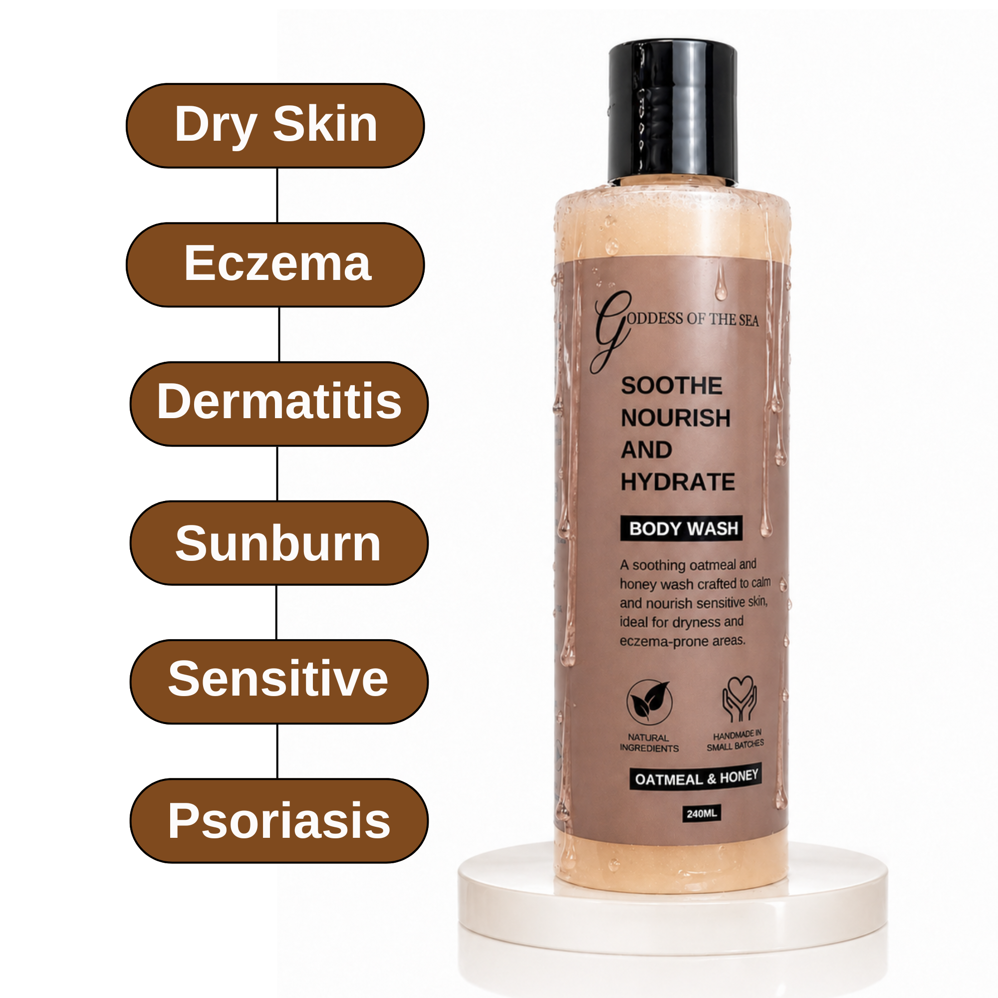 Oatmeal & Honey Body Wash
