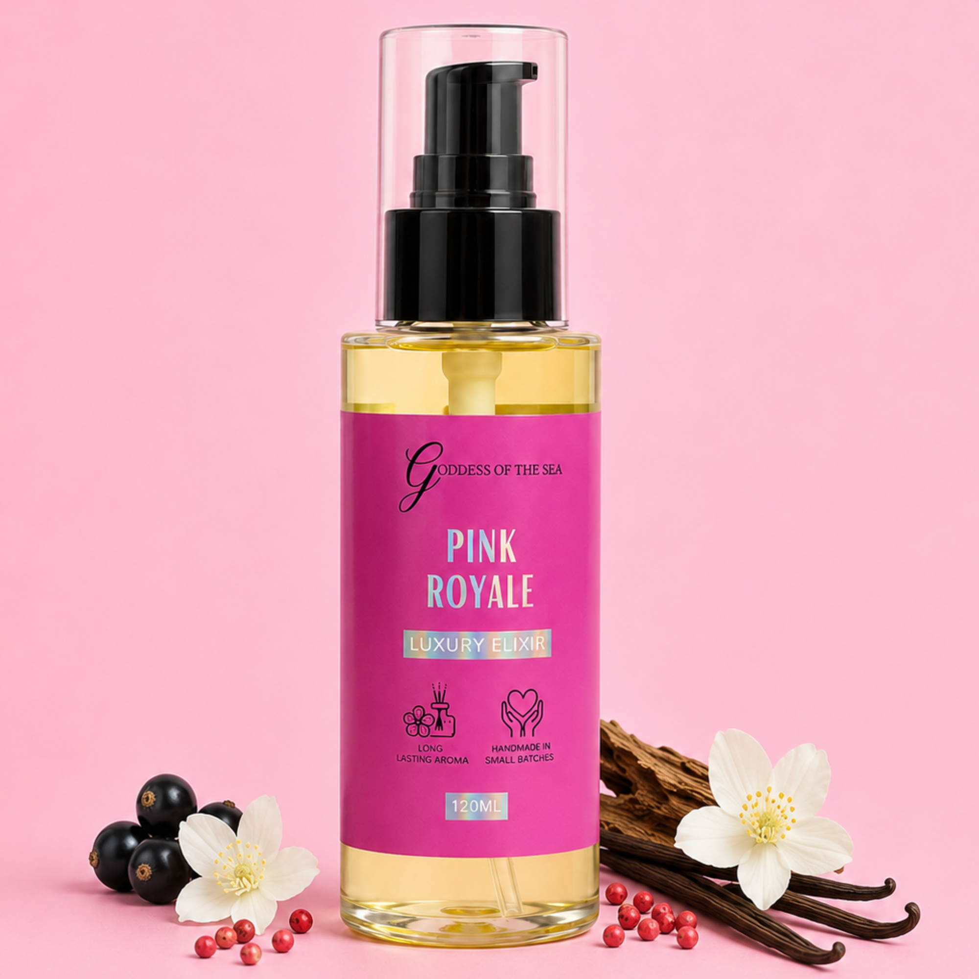 Pink Royale Elixir Perfume Body Oil