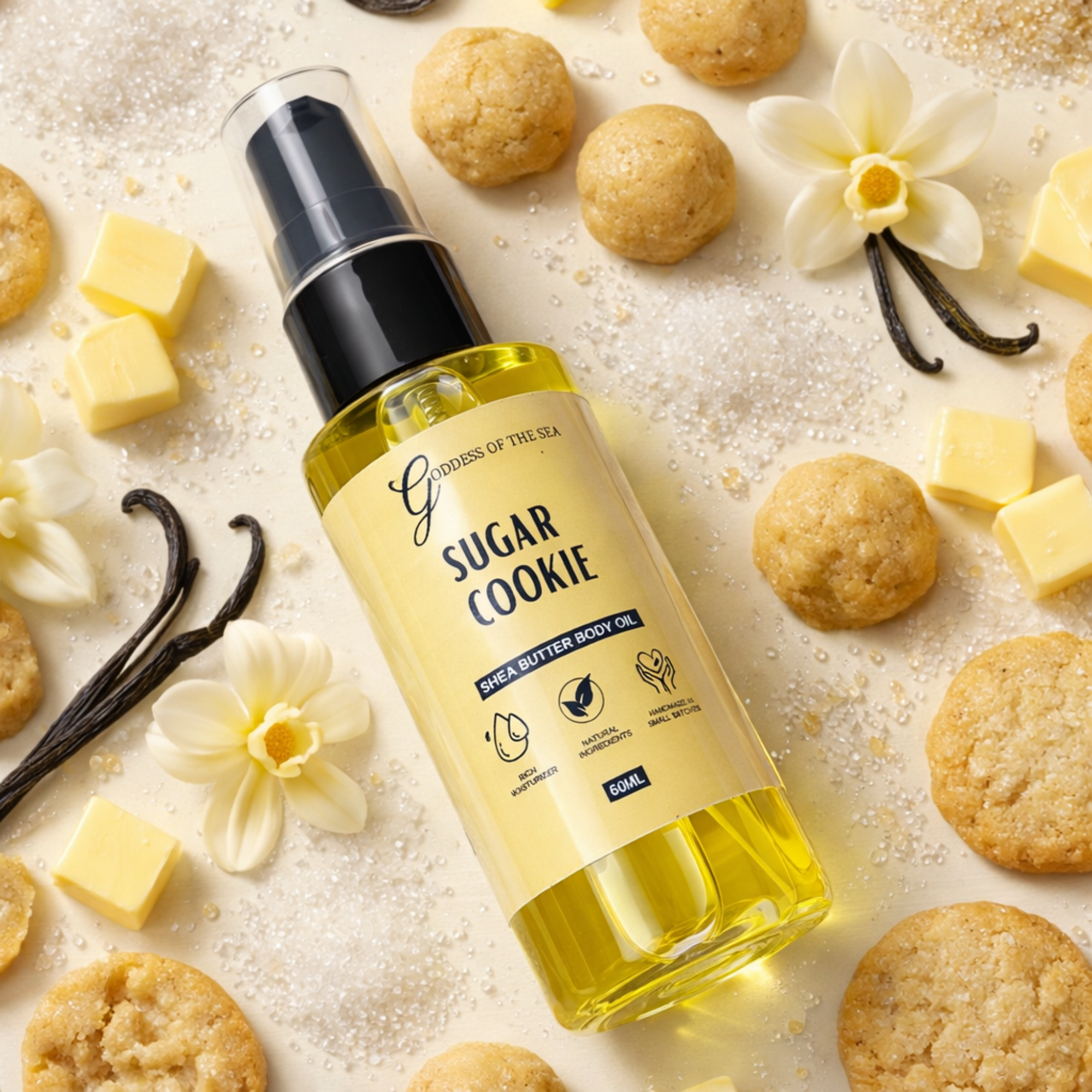 Travel Body Oil - Sugar Cookie