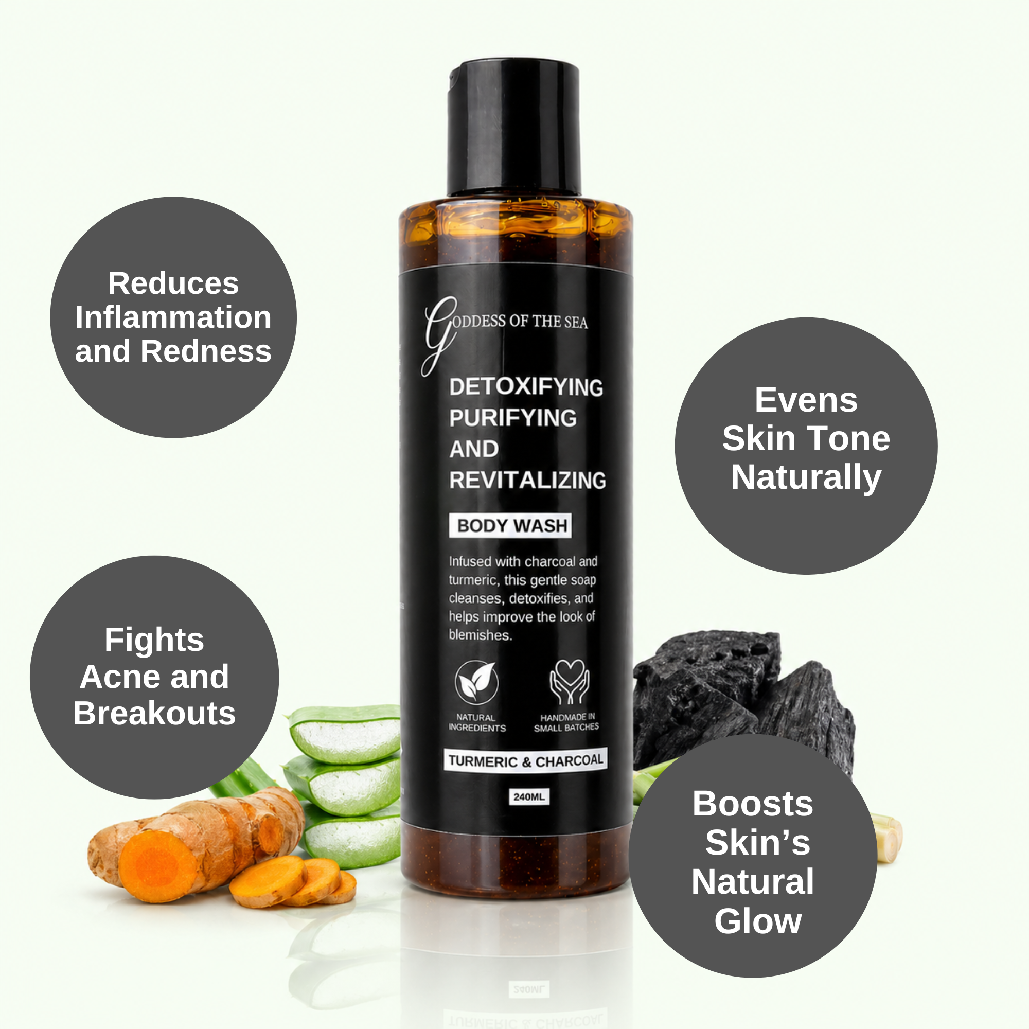 Turmeric Charcoal Body Wash