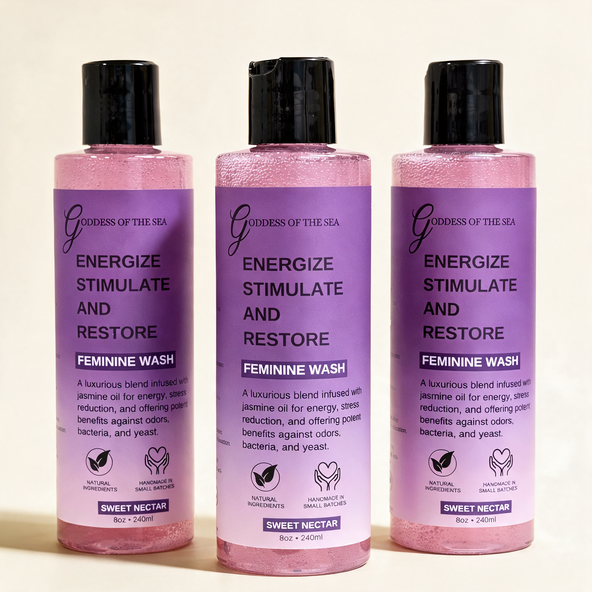 3 Wash Bundle - Sweet Nectar Feminine Wash
