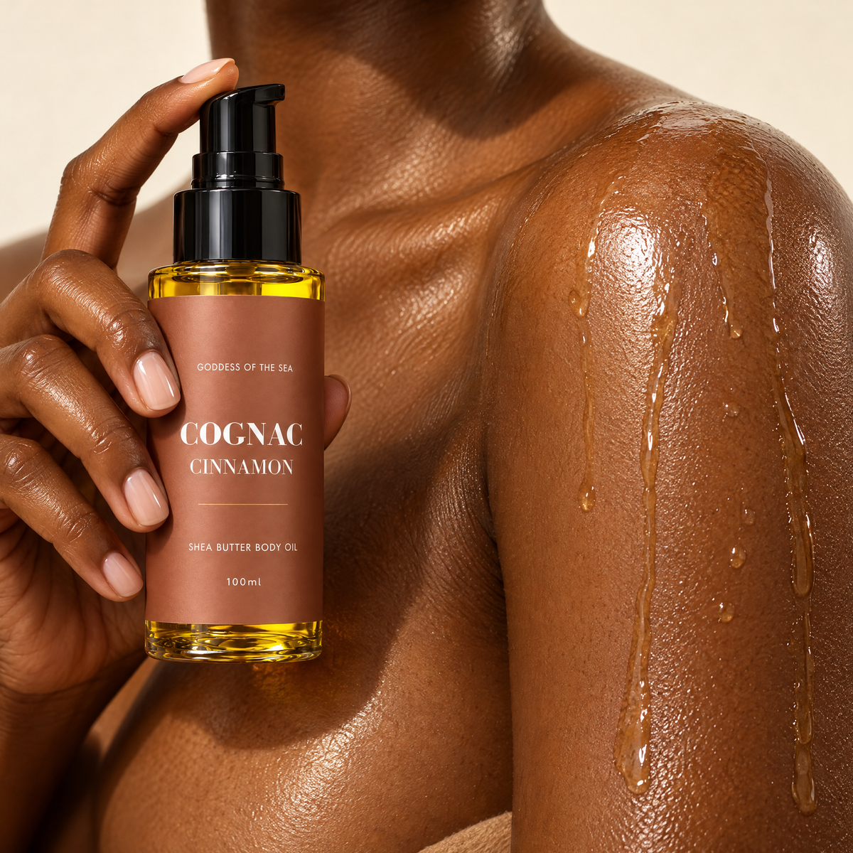 Cognac Cinnamon Perfume Body Oil