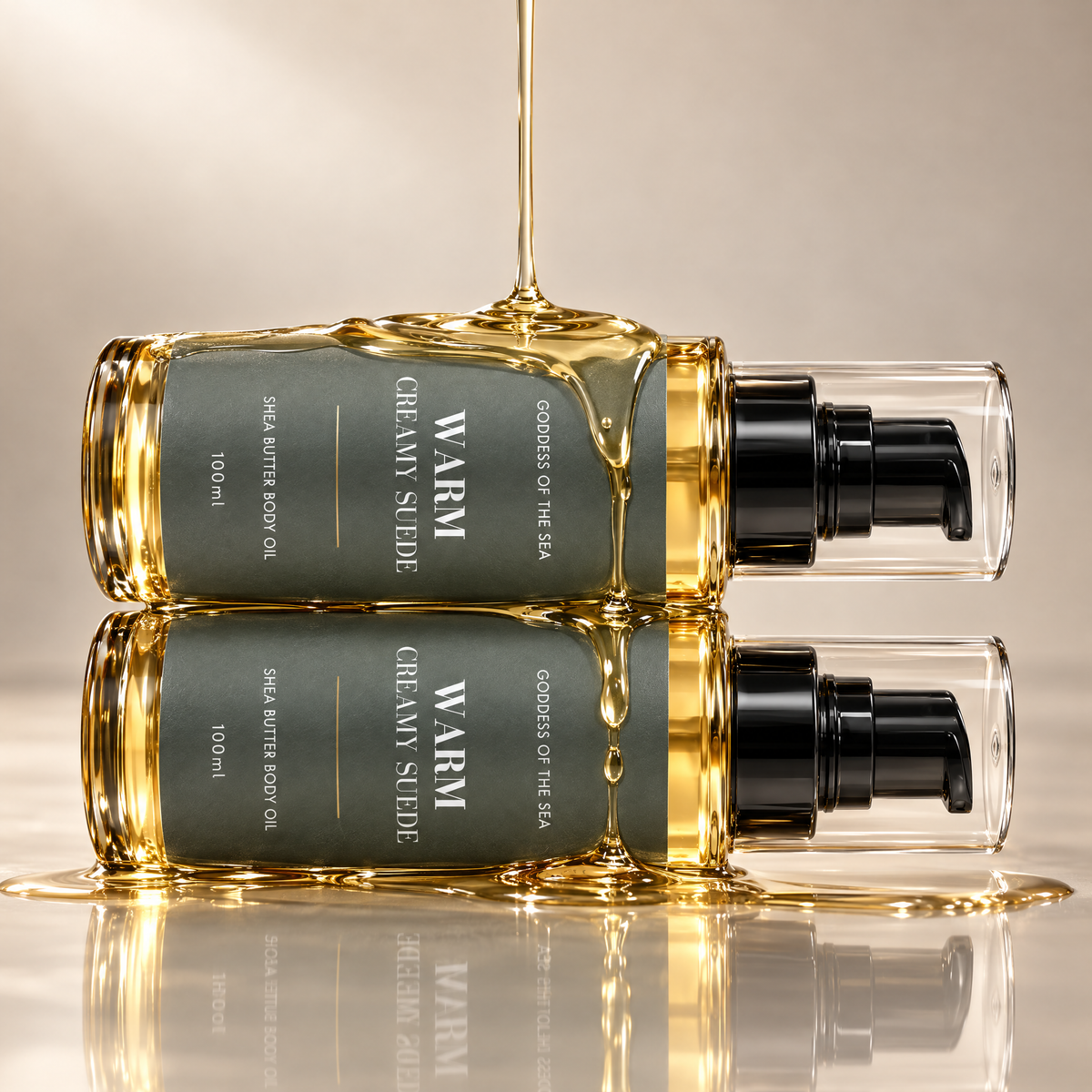 Warm Creamy Suede Perfume Body Oil