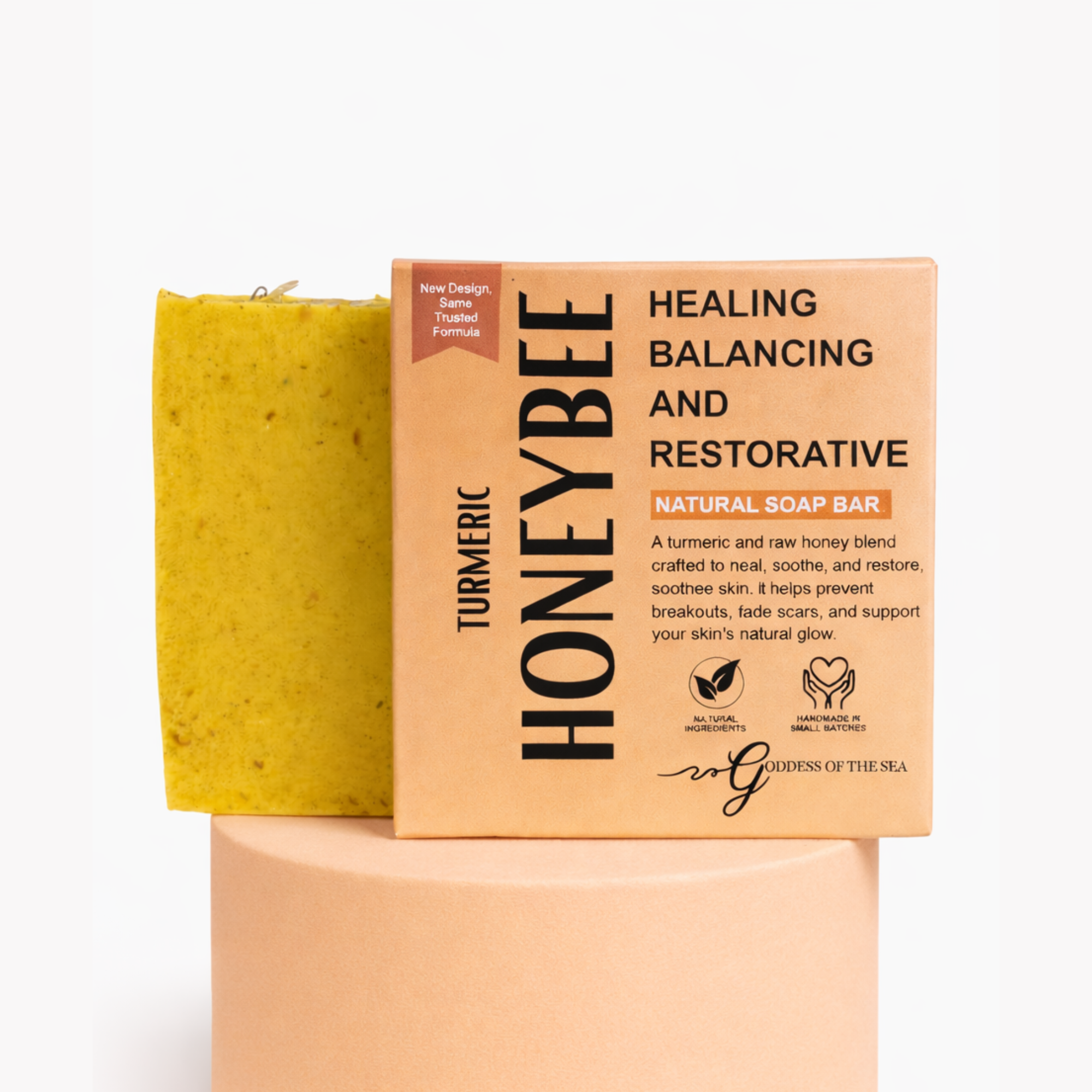 HoneyBee Turmeric Facial Bar