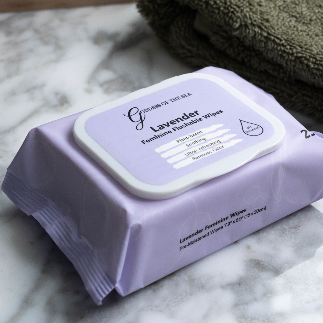 Lavender Feminine Wipes