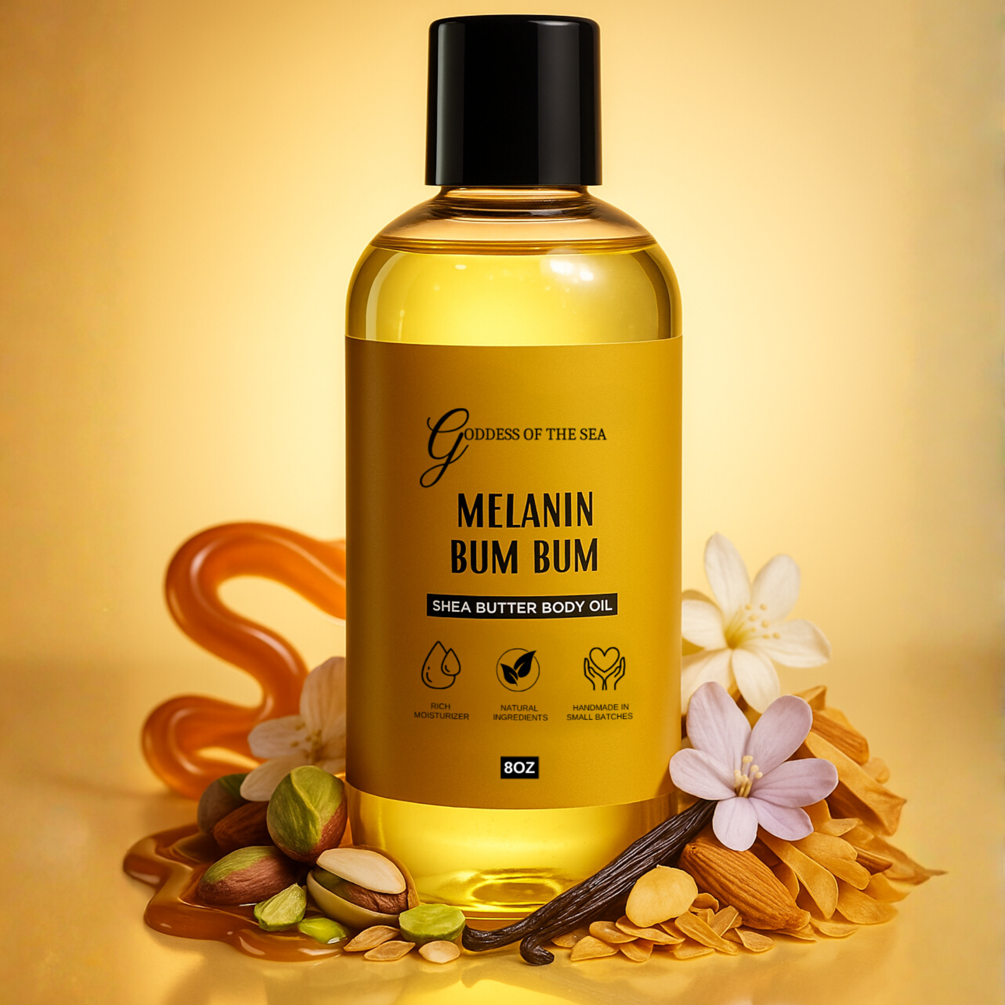 Melanin Bum Bum Shea Butter Body Oil