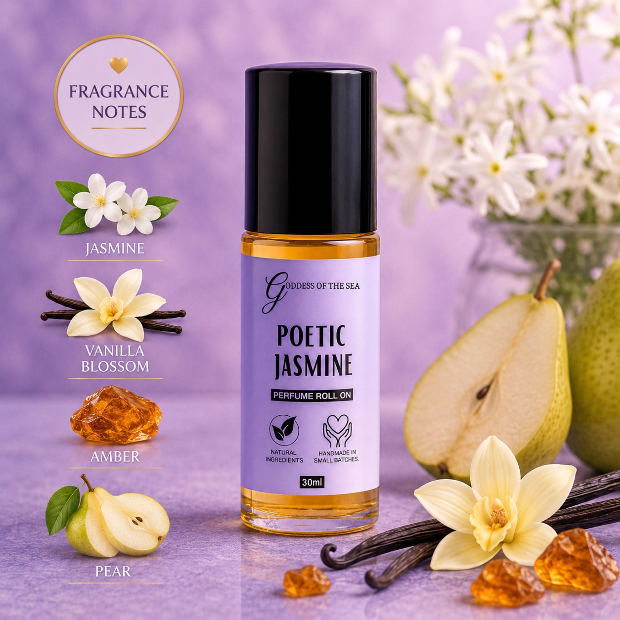 Poetic Jasmine Perfume Roller