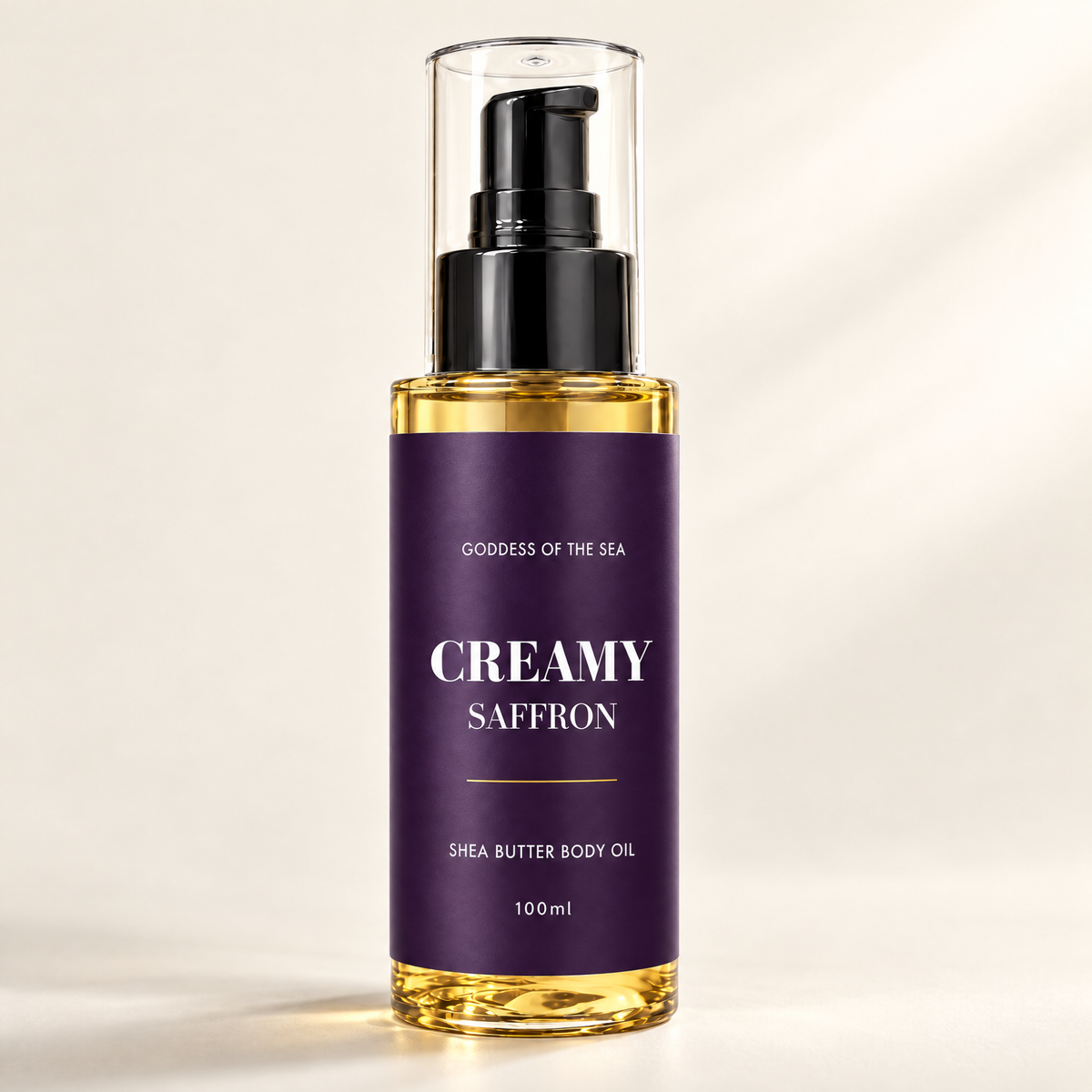 Creamy Saffron Perfume Body Oil