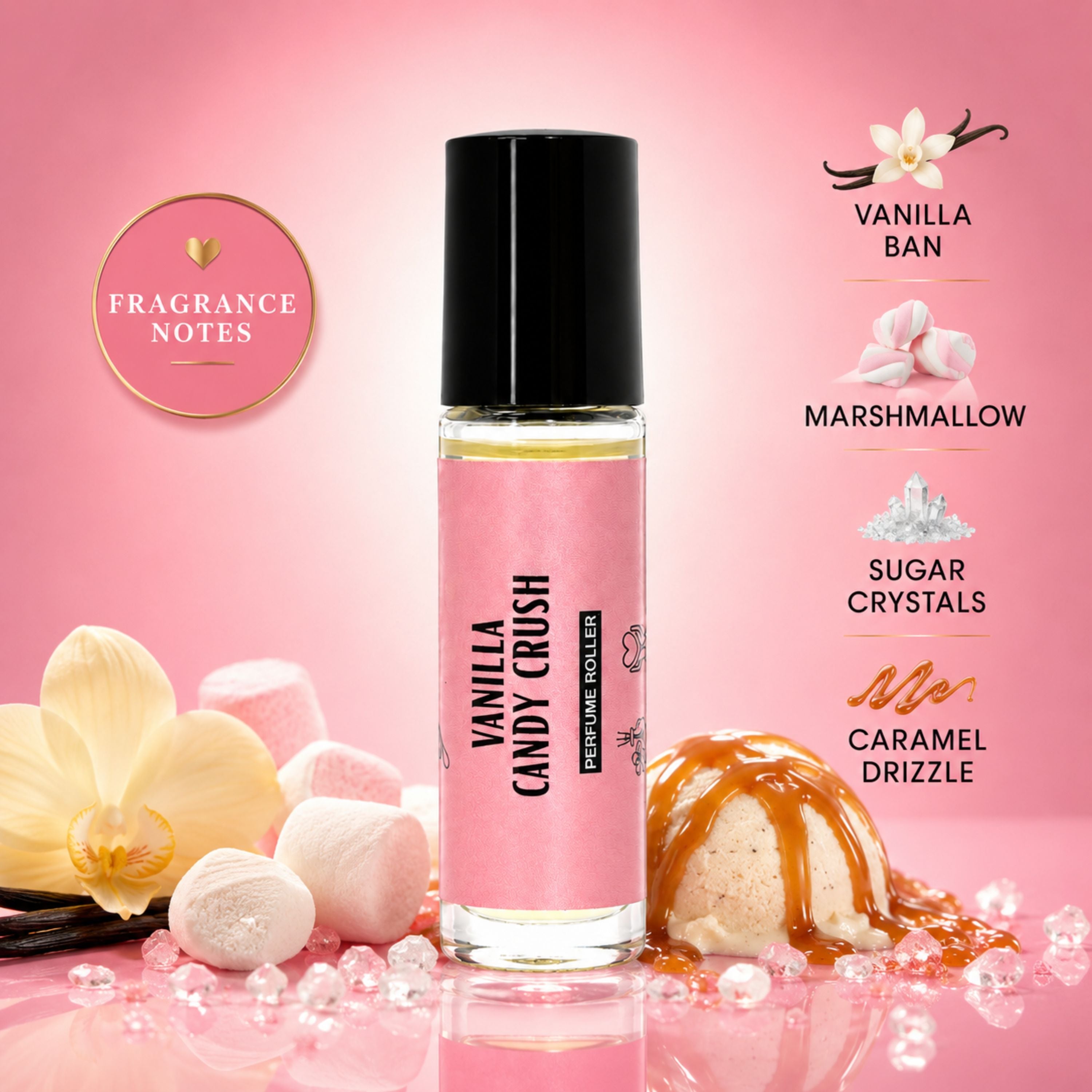 Travel Perfume Roller - Vanilla Candy Crush