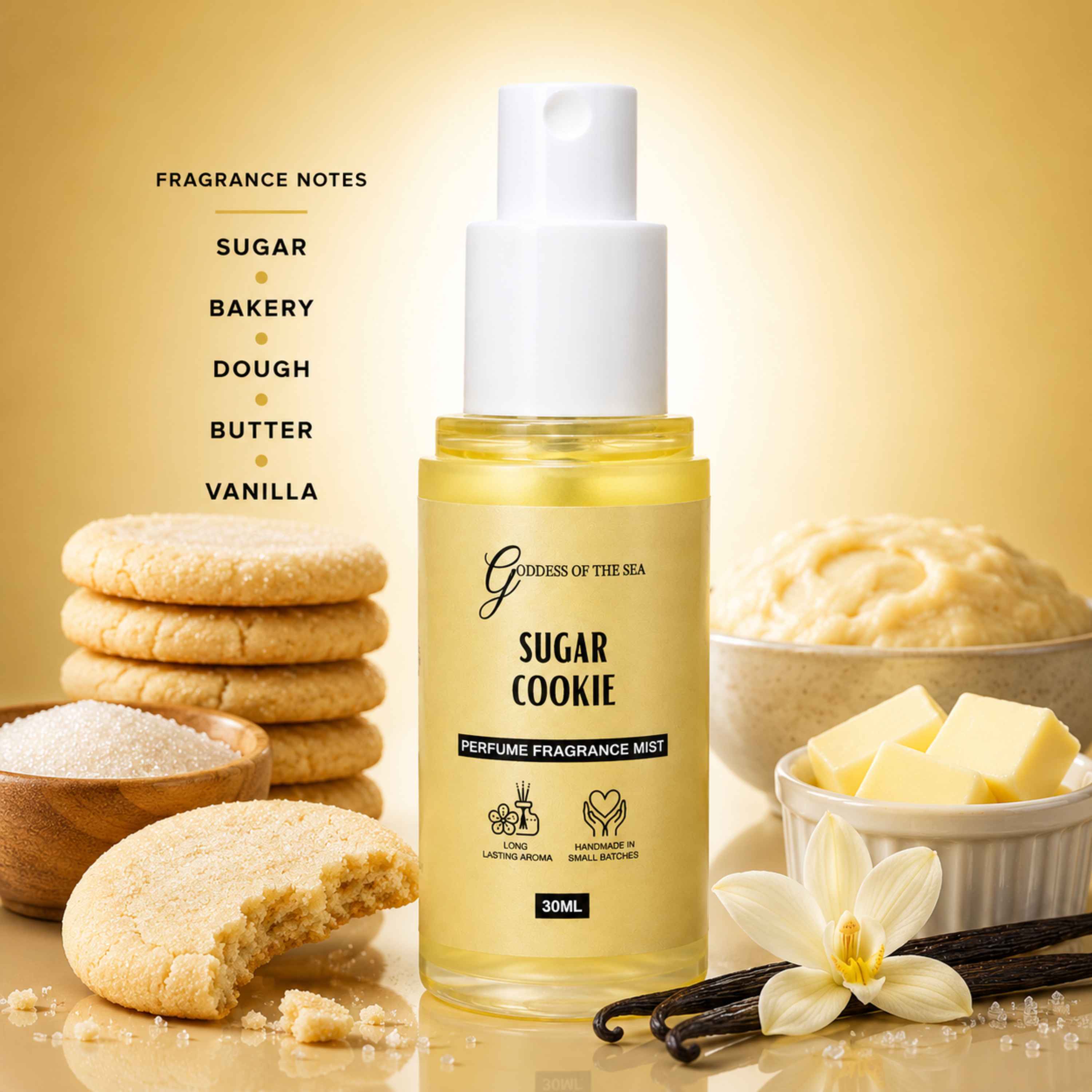 Travel Perfume Mist - Sugar Cookie