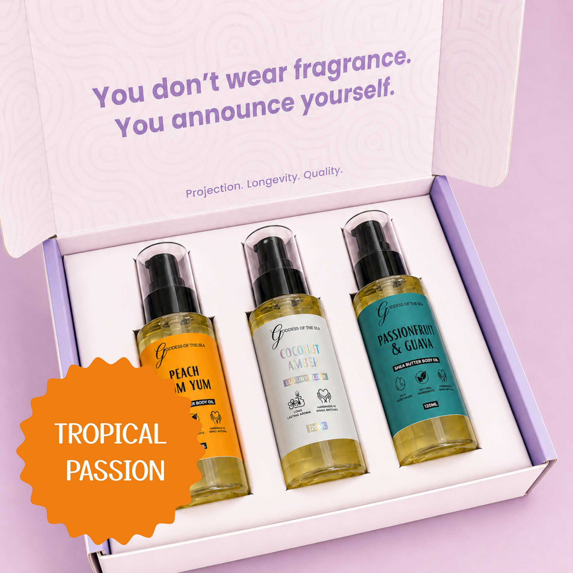 Trio Body Oil Collection