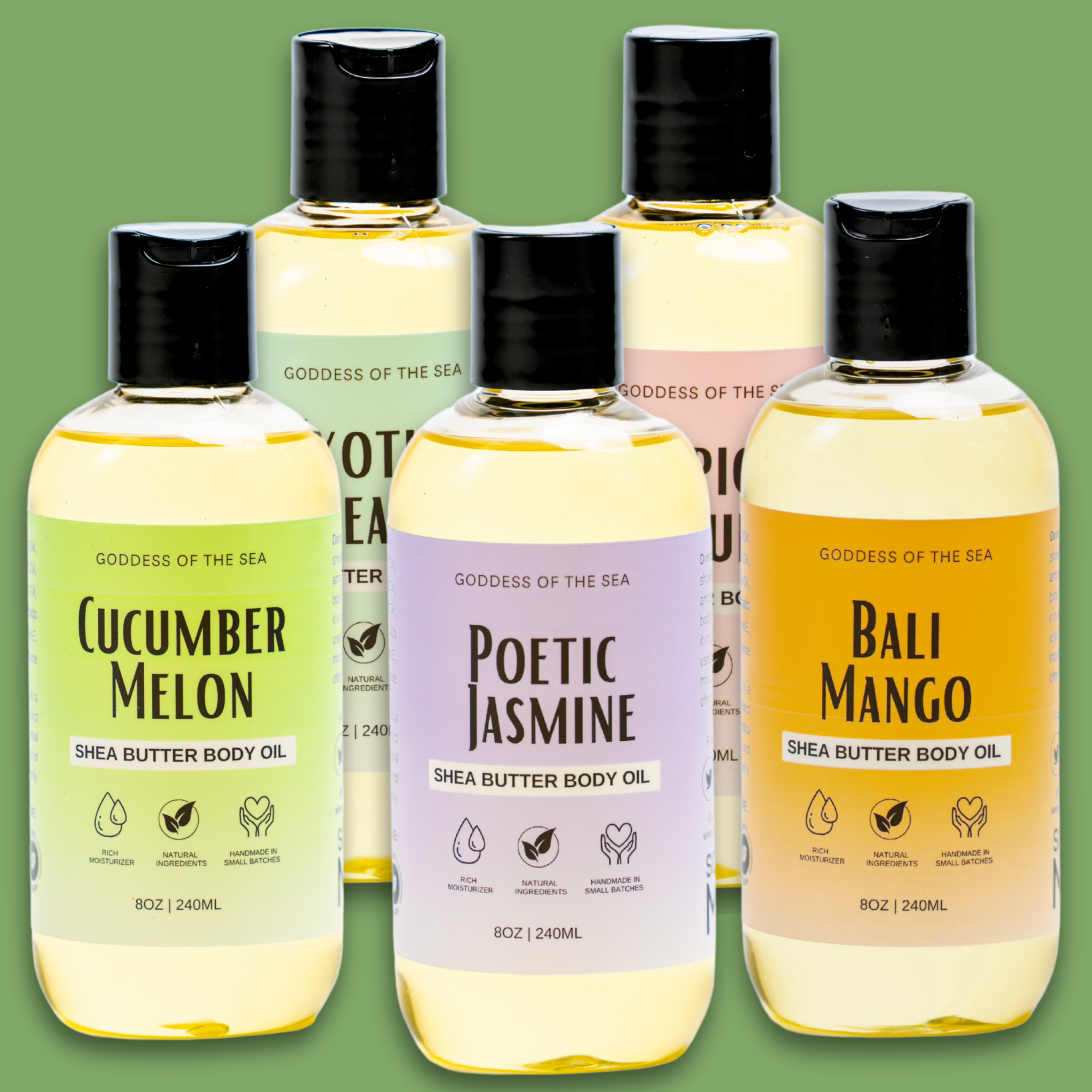 Spring Shea Butter Body Oils - Pick Your Scent!
