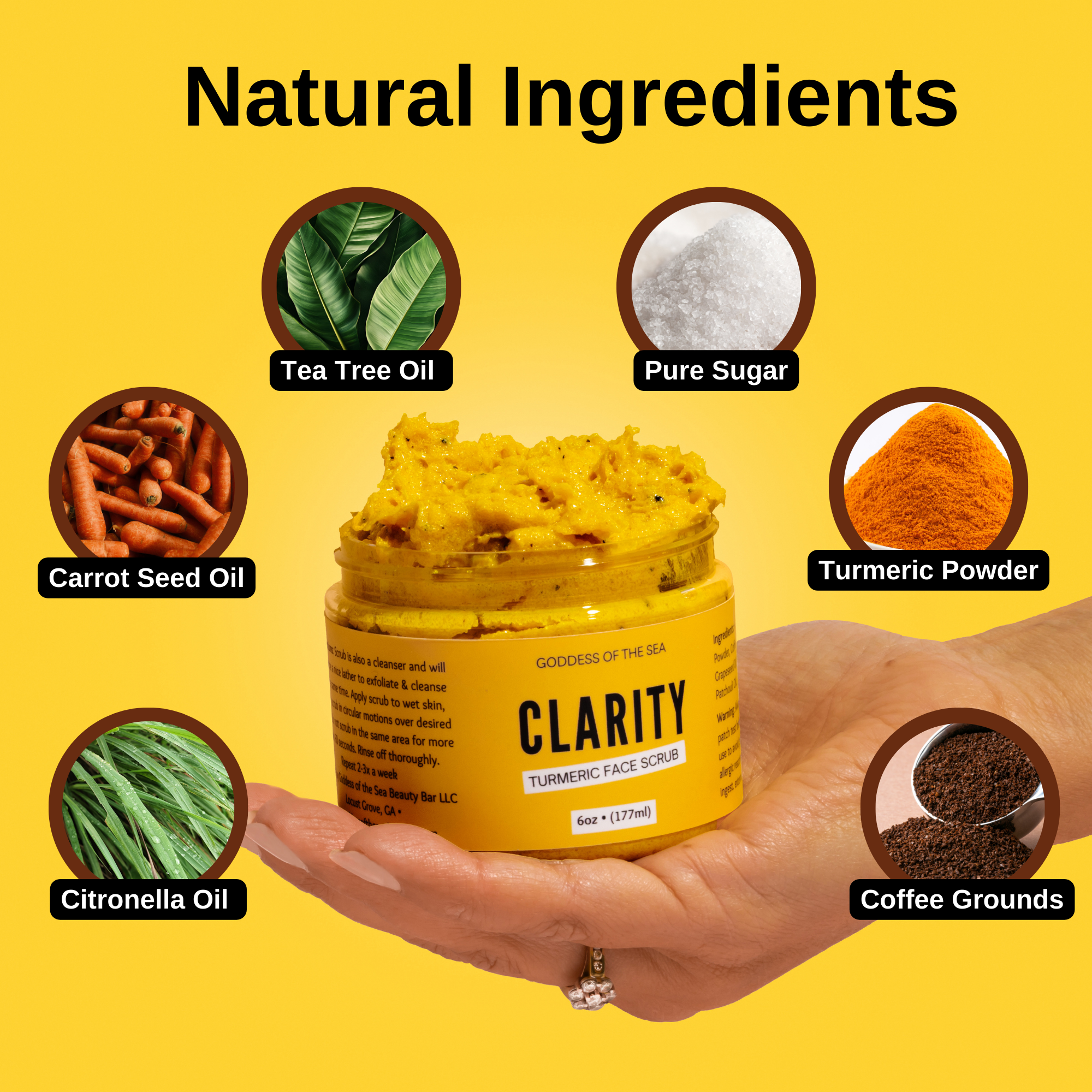 Clarity - Turmeric Facial & Body Scrub