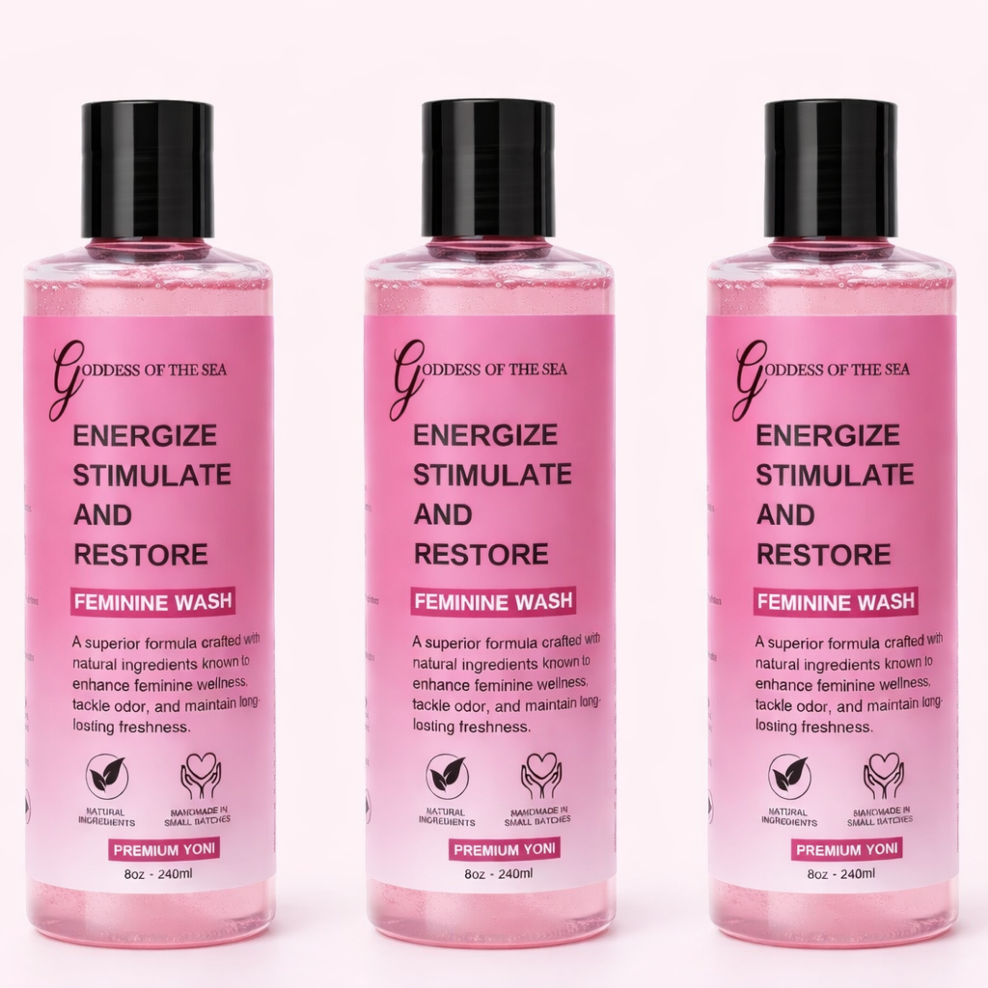 3 Wash Bundle - Premium Yoni
