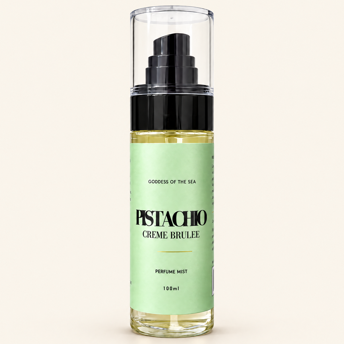 Pistachio Crème Brûlée Perfume Fragrance Mist